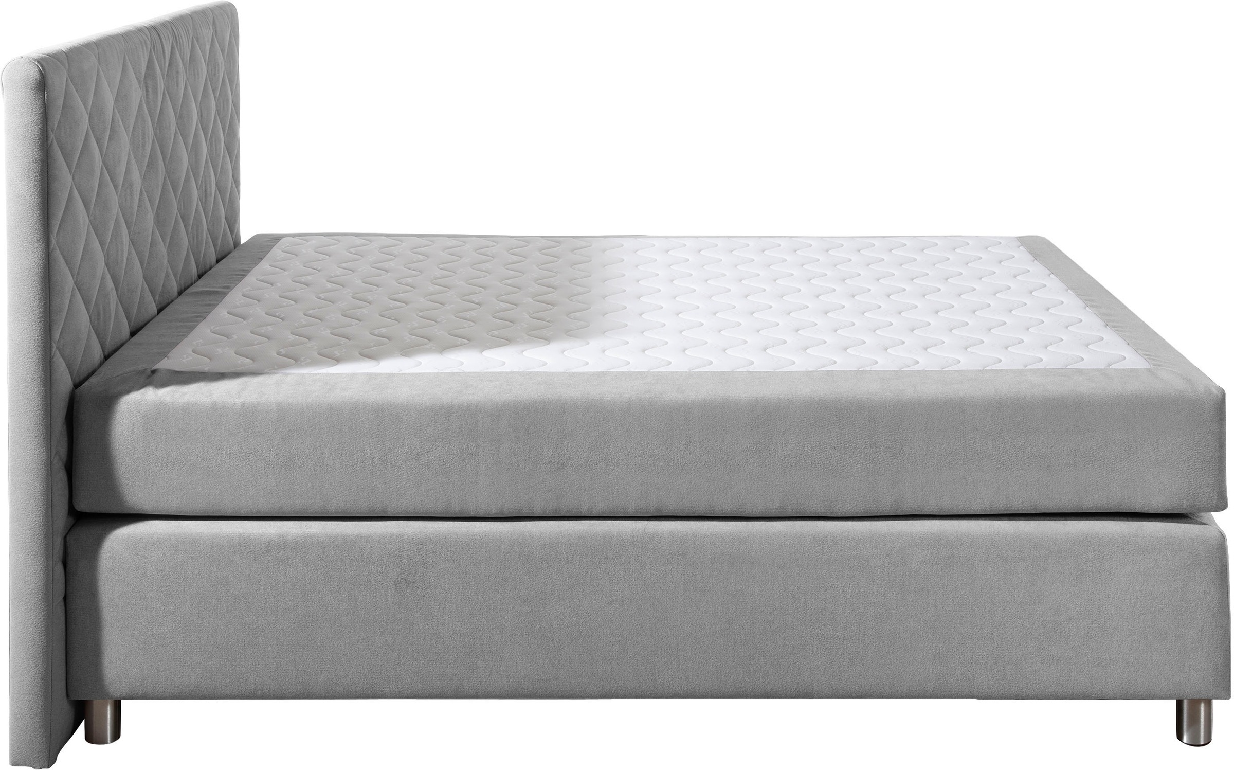 Leonique Boxspringbett »Bernard, in verschiedenen Breiten«, inkl. Topper, Matratze in H2, H3 oder H4 erhältlich