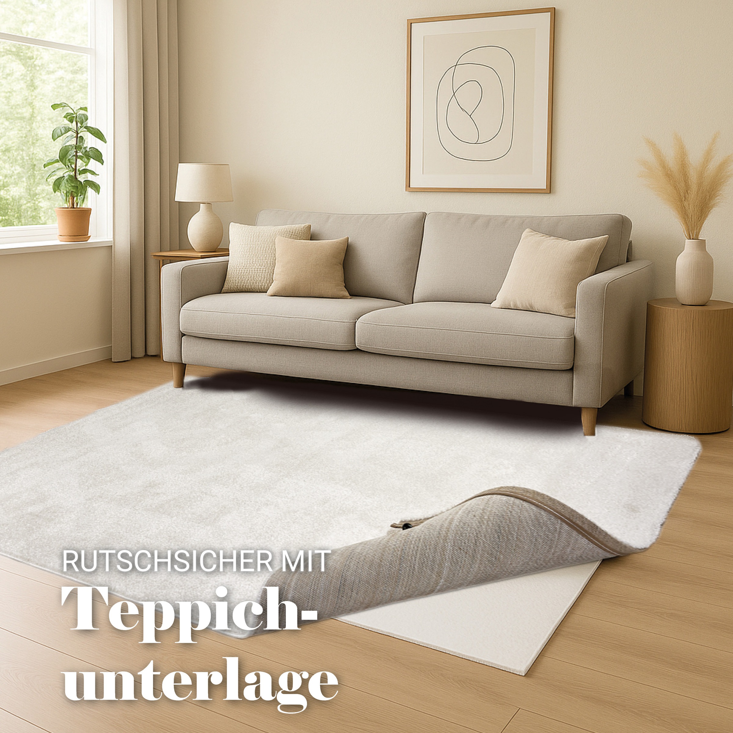 ASTRA Teppich »Sam 250«, rechteckig, 8 mm Höhe, weicher Kurzflor, Wohnzimmer, Schlafzimmer