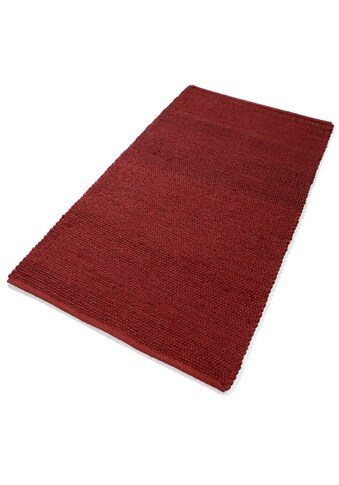 andas Teppich »Frederick«, rechteckig, 6 mm Höhe, flacher Teppich einfarbig weich... kaufen