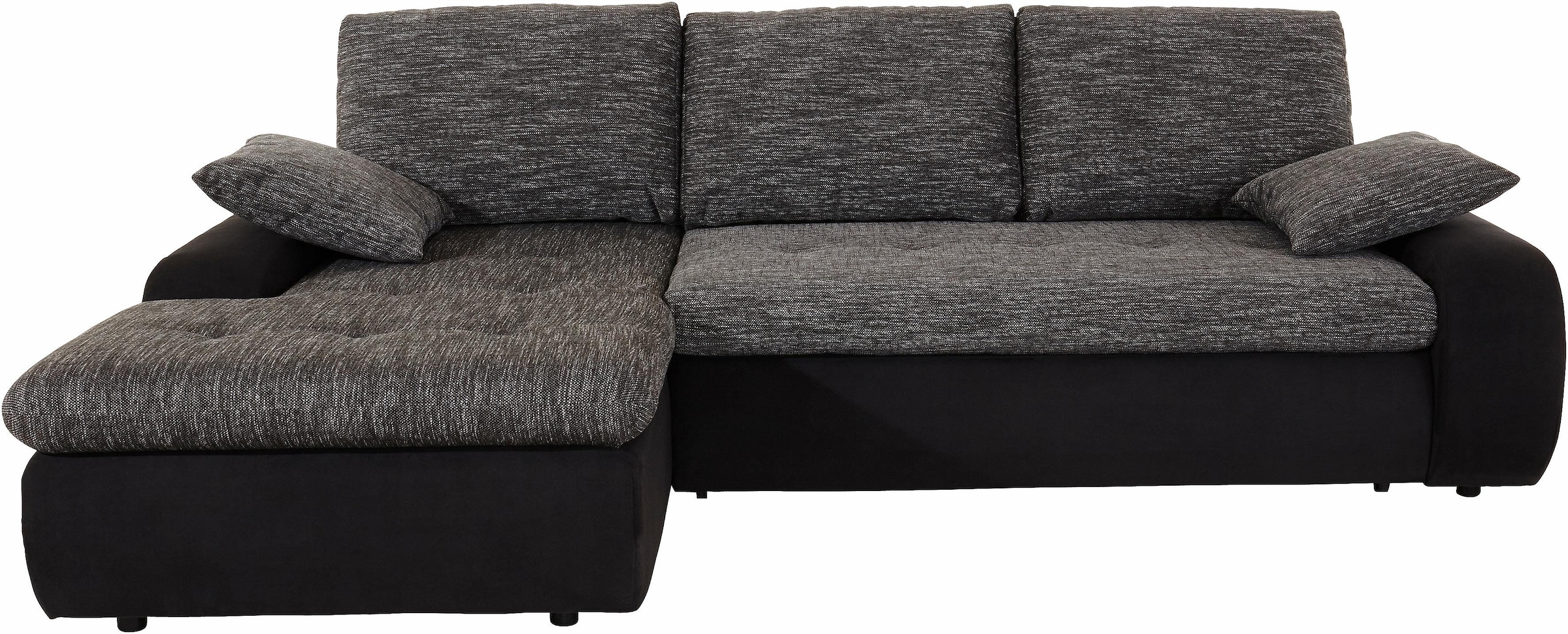TRENDMANUFAKTUR Ecksofa »Indie, modern und bequem, Materialmix, OTTOs Choice, L-Form«, wahlweise XL oder XXL