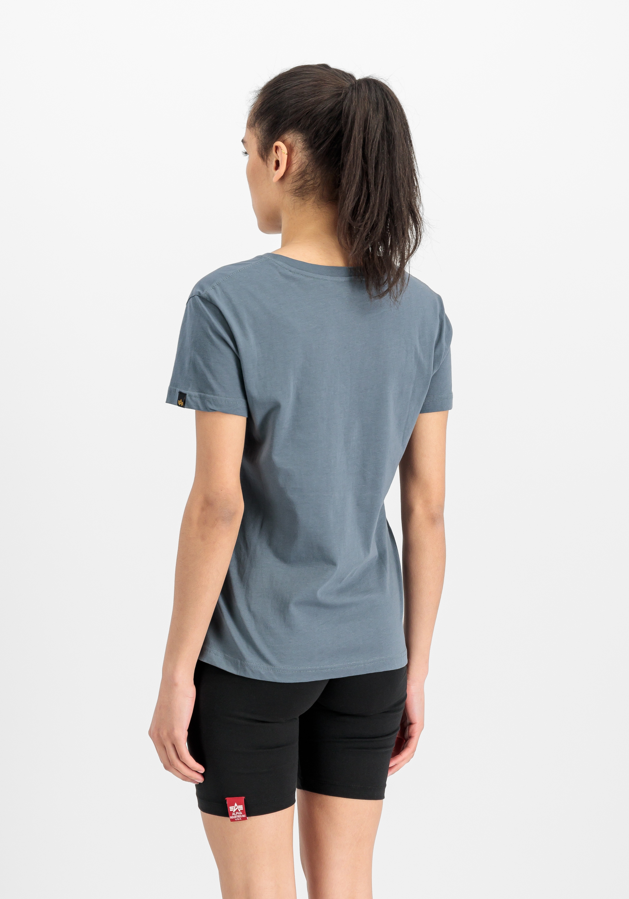 Alpha Industries T-Shirt »Alpha Industries Women - T-Shirts Basic T-Shirt SL W«