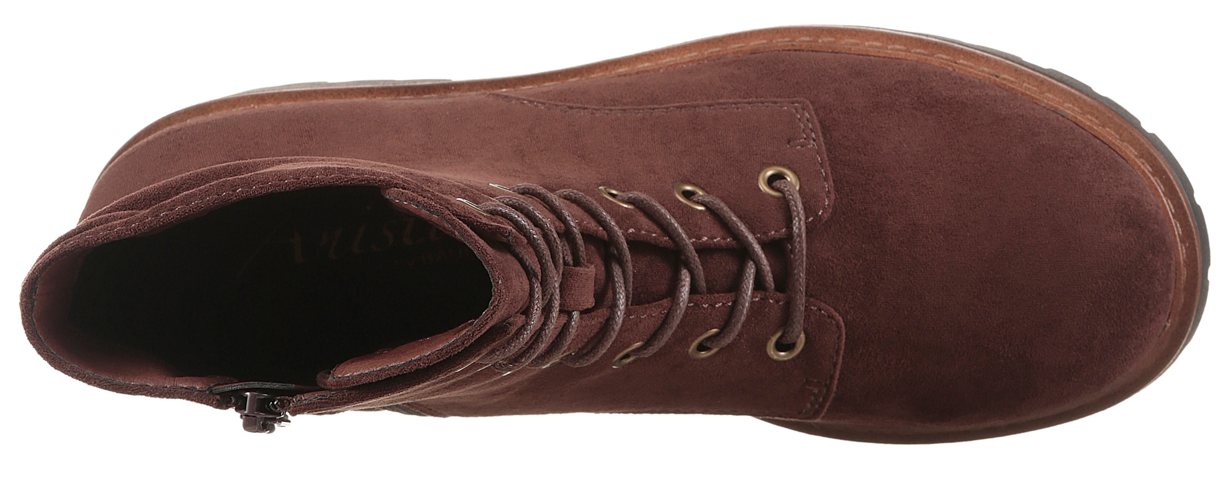 Aniston SHOES Schnürboots, Stiefelette, Schnürboots, Blockabsatz - NEUE KOLLEKTION