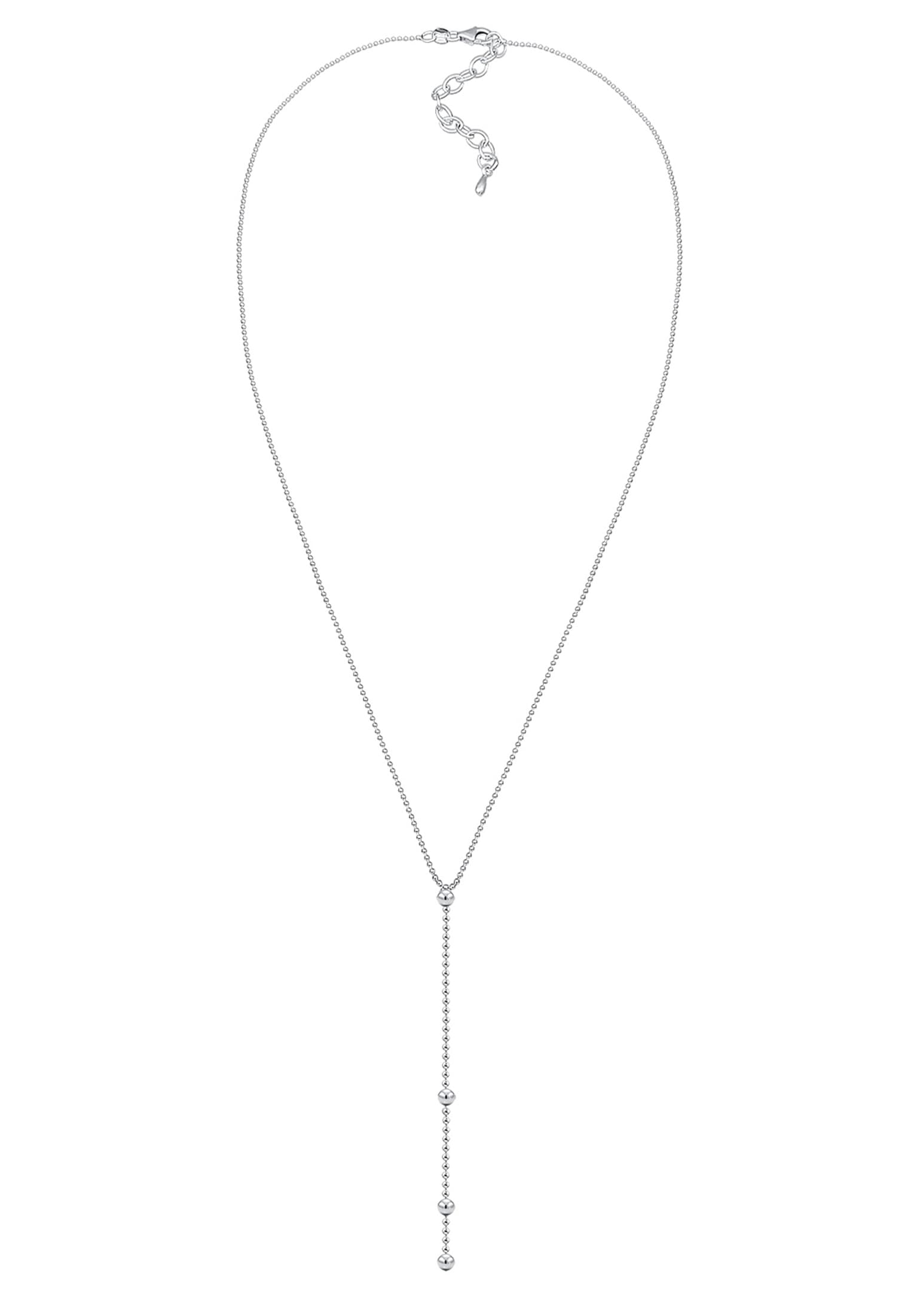 Elli Collierkettchen »Y-Kette Kugel Design 925 Sterling Silber«
