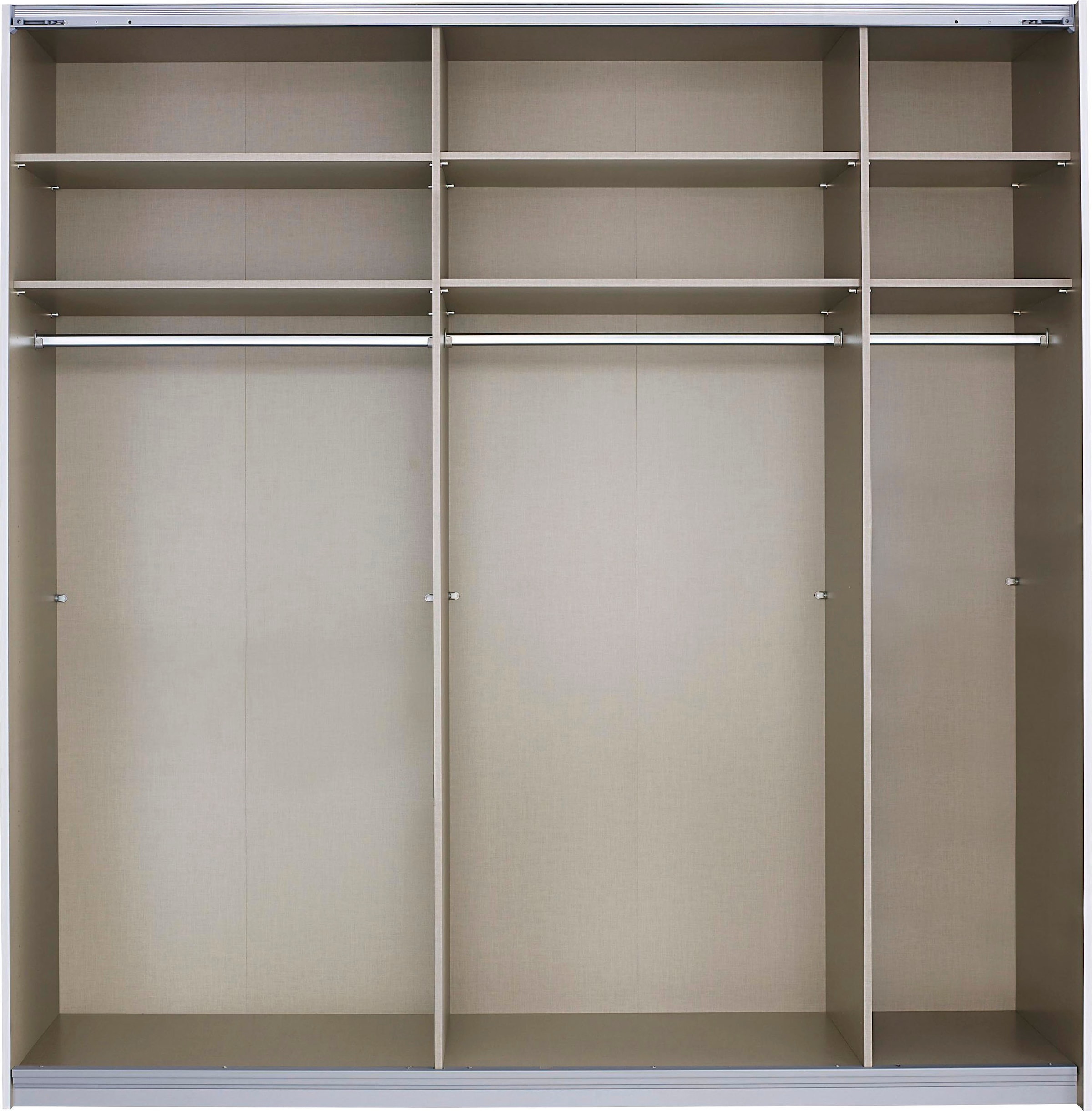 rauch Schwebetürenschrank »Quadra Kleiderschrank BESTSELLER Schrank Gaderobe«, mit Möglichkeit zur individuellen Frontgestaltung, leichtgängige Türen