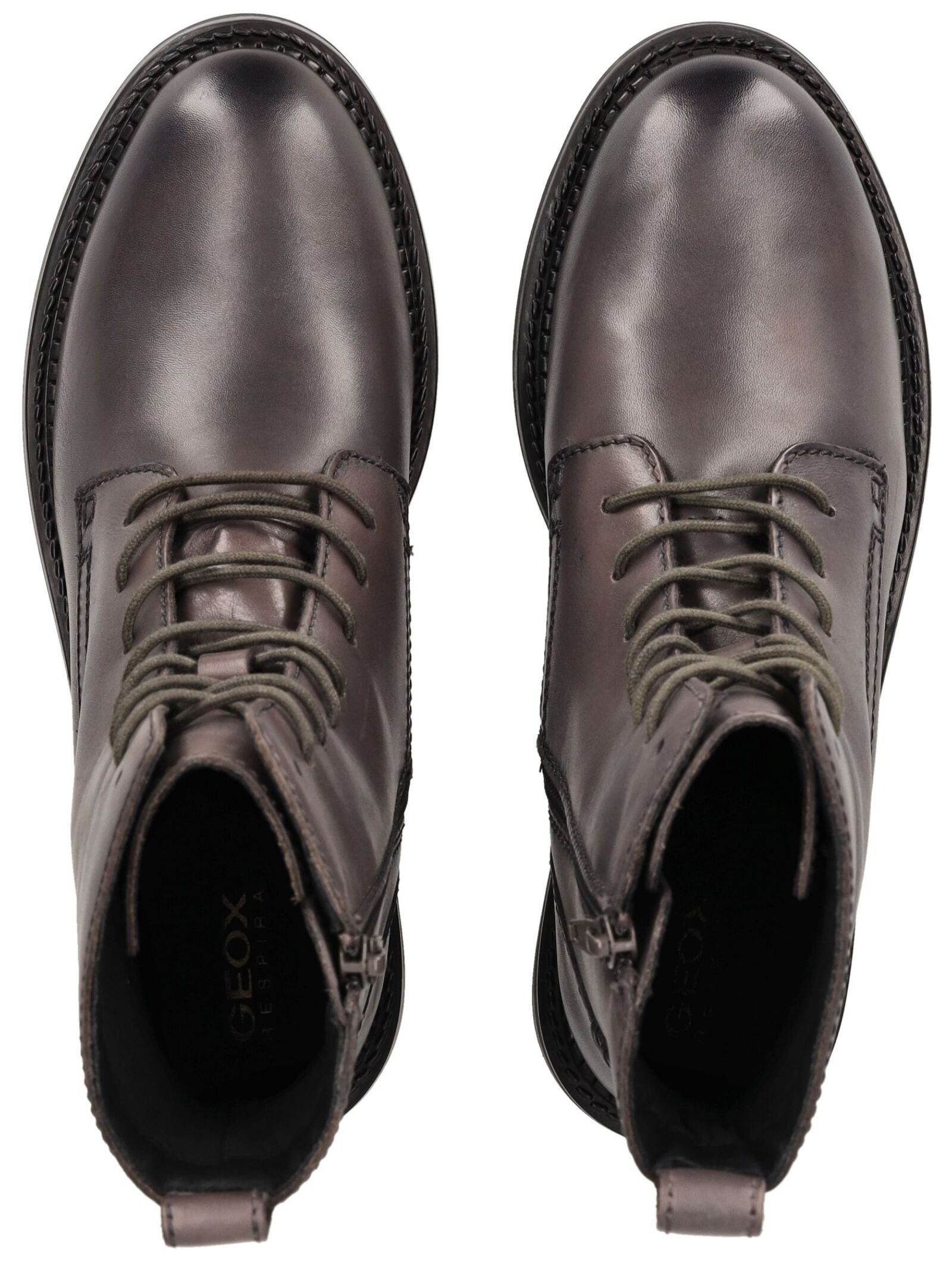 Geox Schnürstiefelette »Geox Stiefelette Glattleder«