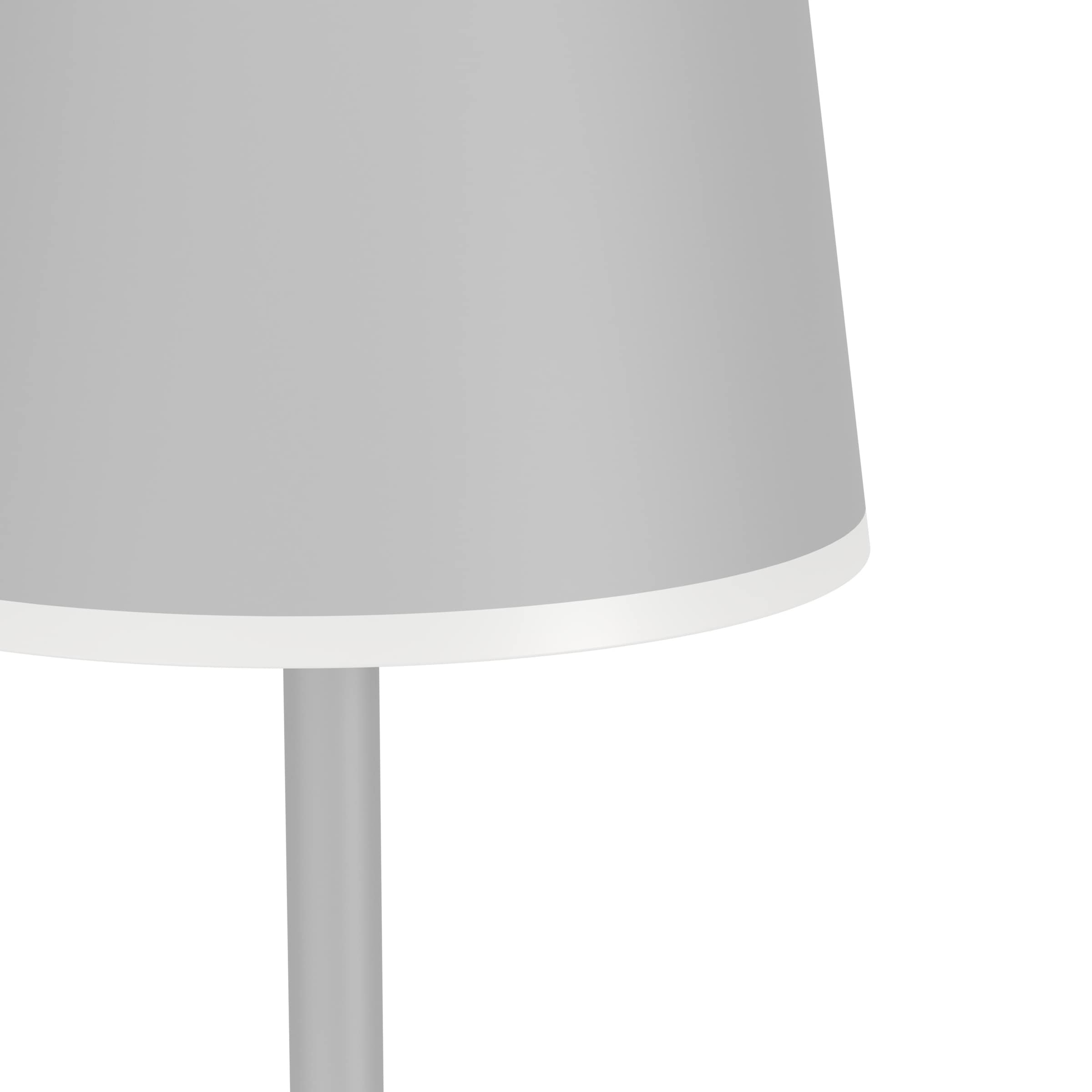 EGLO Stehlampe »MANNERA-L Stehlampe - Alu, Stahl - LED - 4,3W - IP54« LED-Modul 1 Stk. Neutralweiß | Warmweiß Standleuchte, Leselampe, Wohzimmer, Schlafzimmer, H140 x Ø16 cm