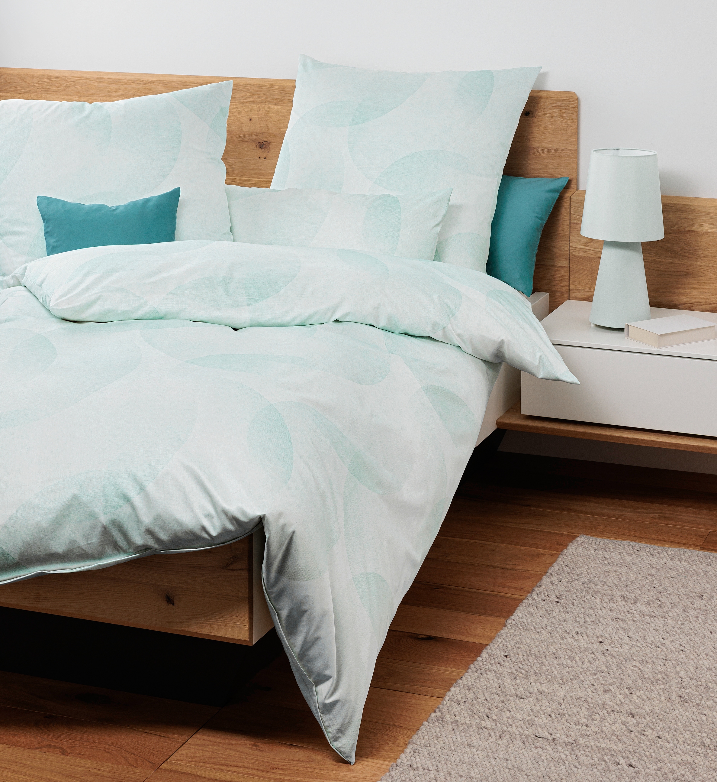 Janine Bettwäsche »CARMEN S 55125 02 155x200,80x80« mit Reißverschluss günstig online kaufen