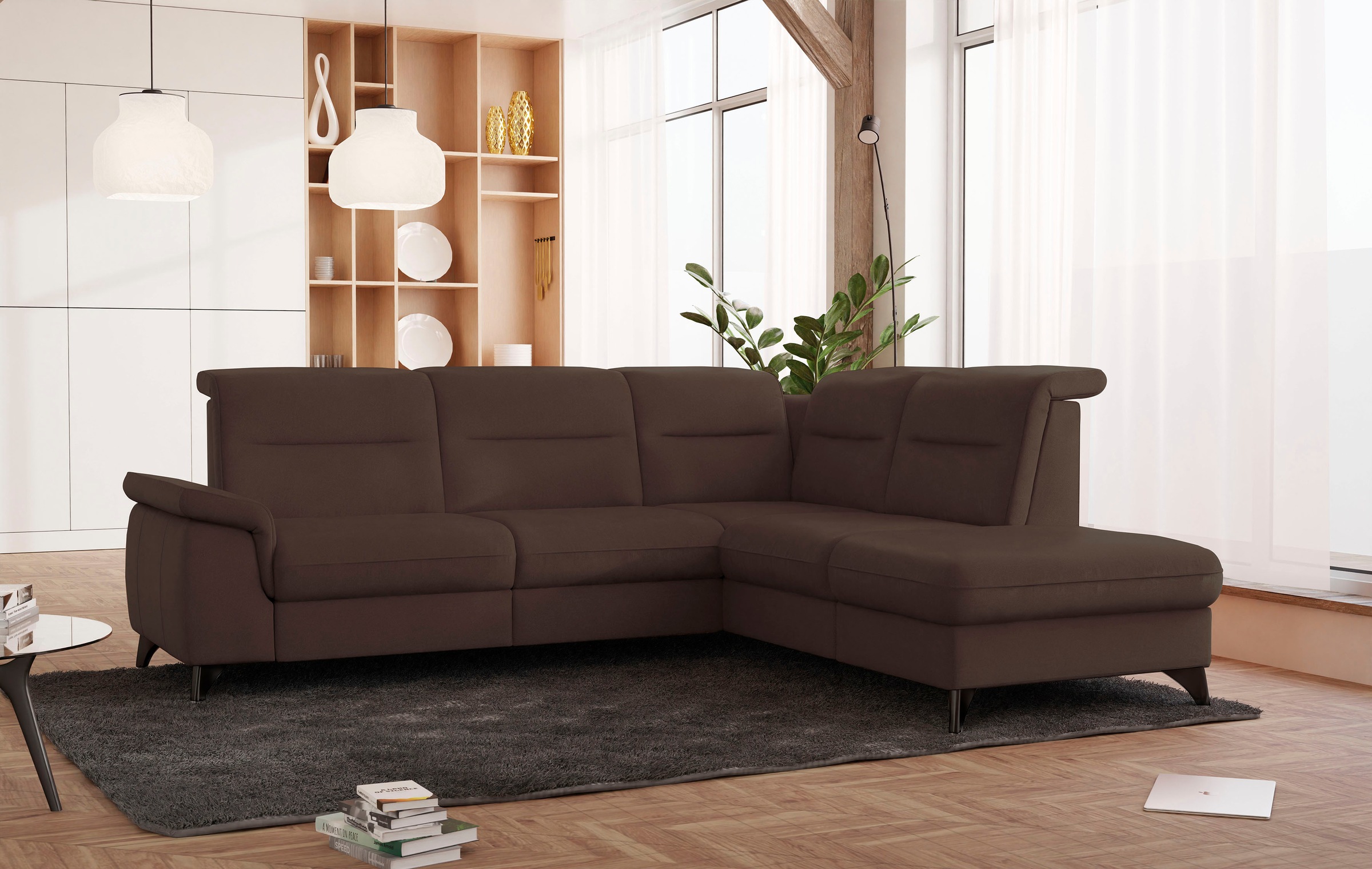 sit&more Ecksofa »Astoria L-Form«, wahlweise mit motorischer Relaxfunktion günstig online kaufen