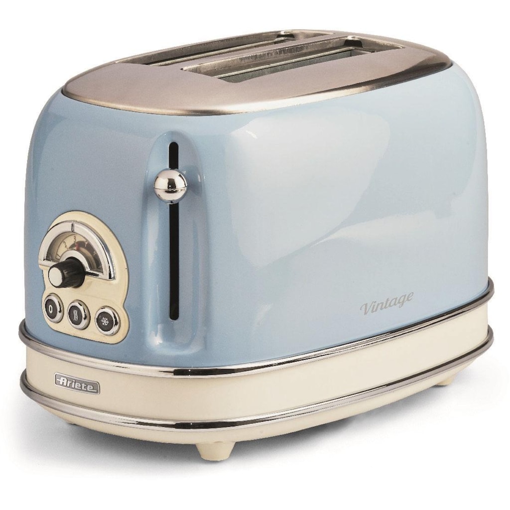 Ariete Toaster »Vintage«, 2 kurze Schlitze, für 2 Scheiben, 815 W