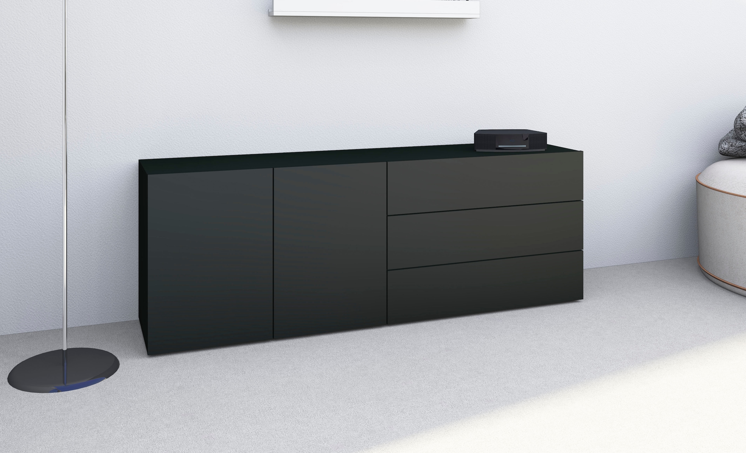 borchardt Möbel Sideboard »Sophia«, Breite 152 cm, stehend und hängend montierbar