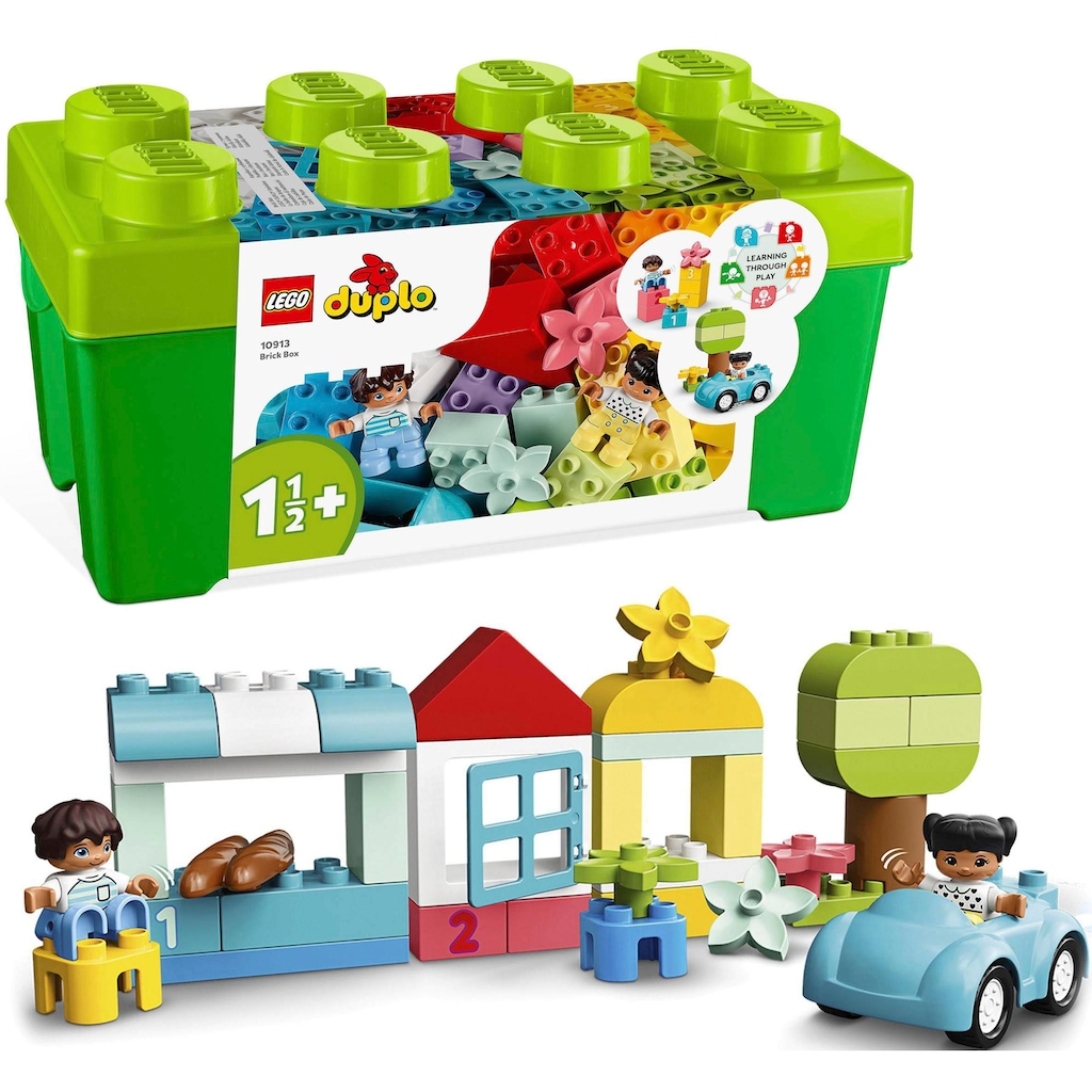 LEGO® Konstruktionsspielsteine »LEGO® DUPLO® Steinebox (10913), LEGO® DUPLO® Classic«, (65 St.), Made in Europe