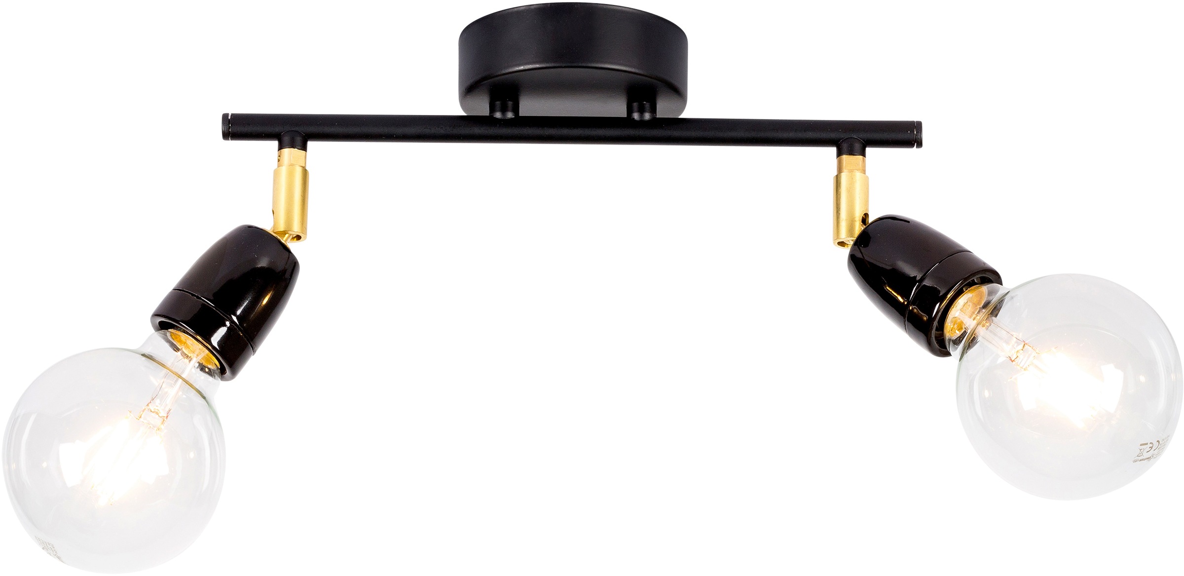 BRITOP LIGHTING Deckenleuchte »Porcia«, 2 flammig, Leuchtmittel E27   ohne günstig online kaufen