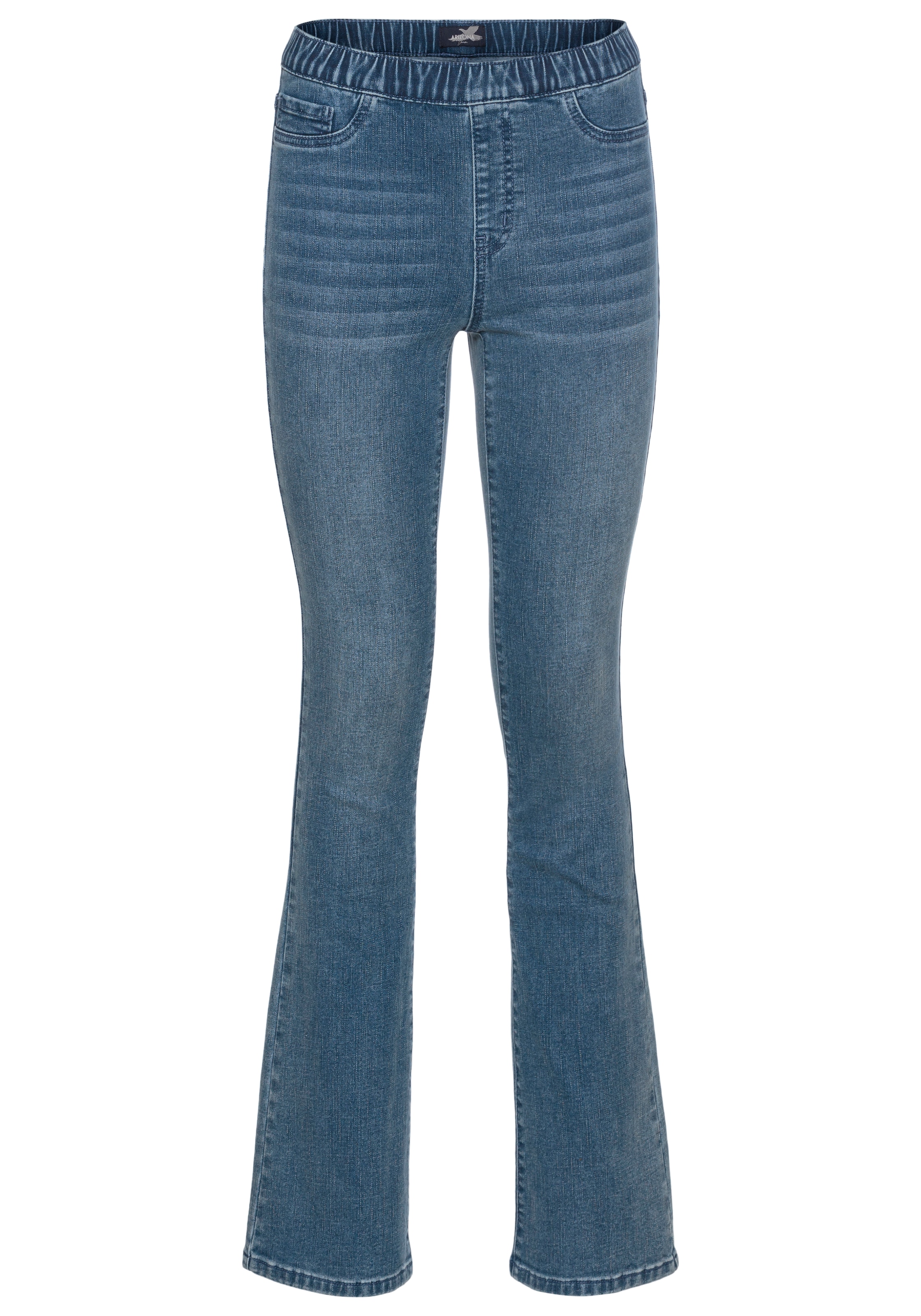 Arizona Jeansjeggings »Bootcut mit leichtem Thermo Effekt«, High Waist