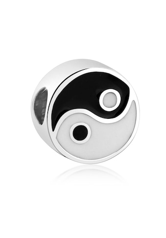 Nenalina Charm-Einhänger »Bead Anhänger Yin Yang Symbol Emaille 925 Silber« kaufen