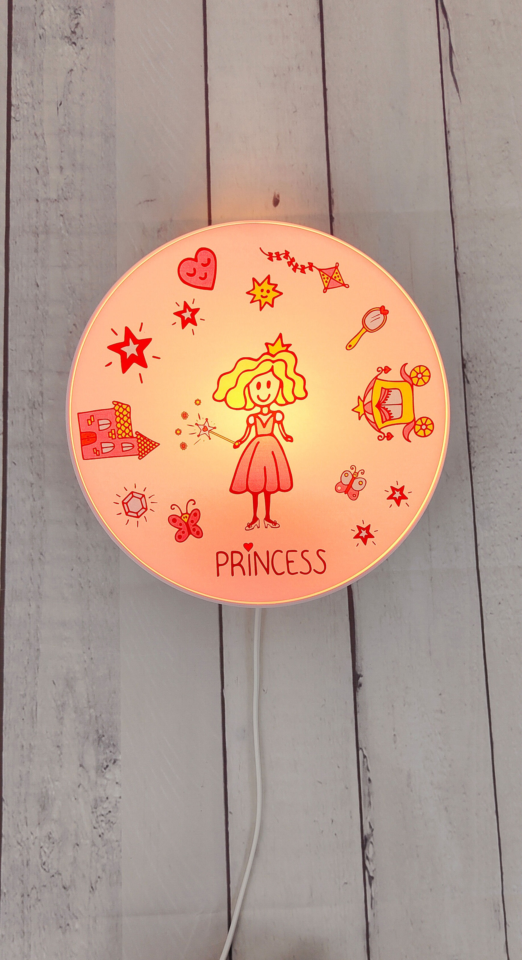 niermann Wandleuchte »Prinzessin«, 1 flammig, Leuchtmittel E14 | ohne Leuchtmittel, Made in Germany