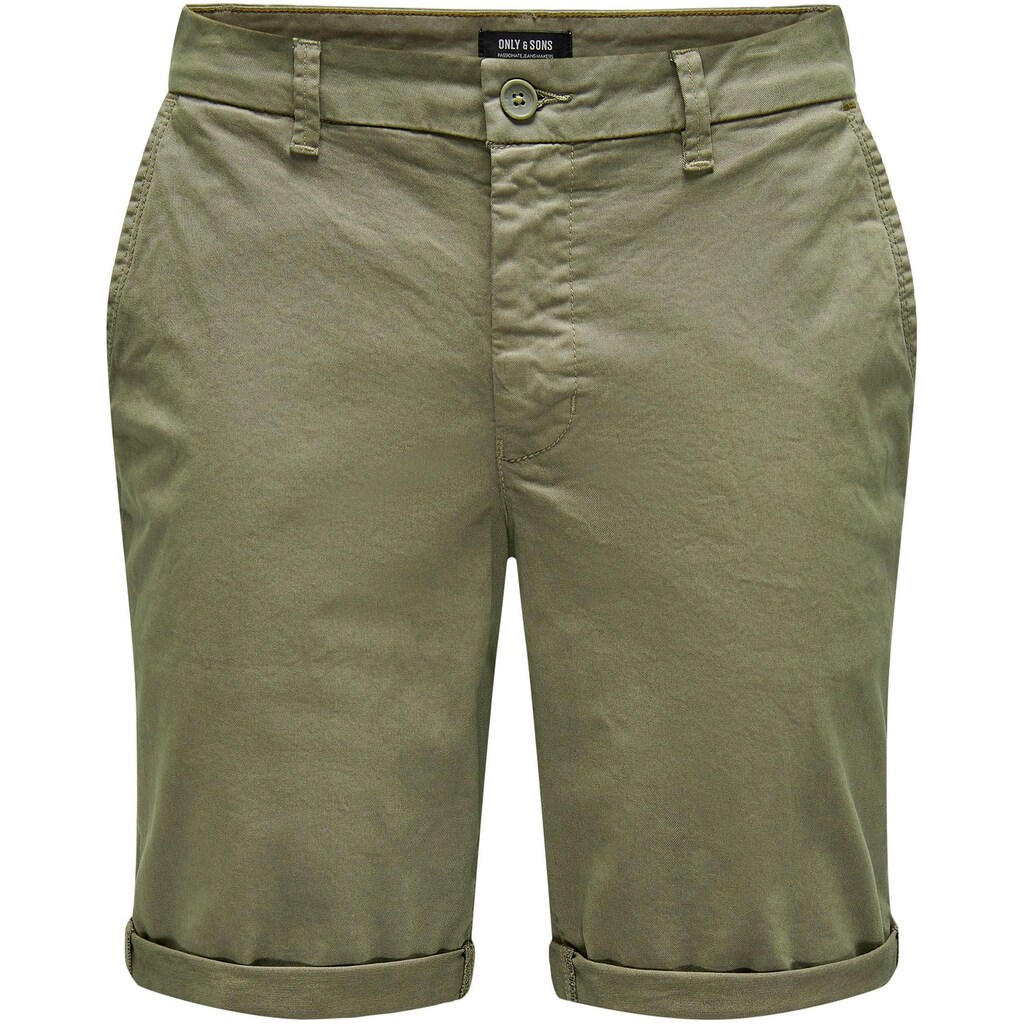 ONLY & SONS Jeansshorts »ONSPETER REG TWILL 4481 SHORTS NOOS«
