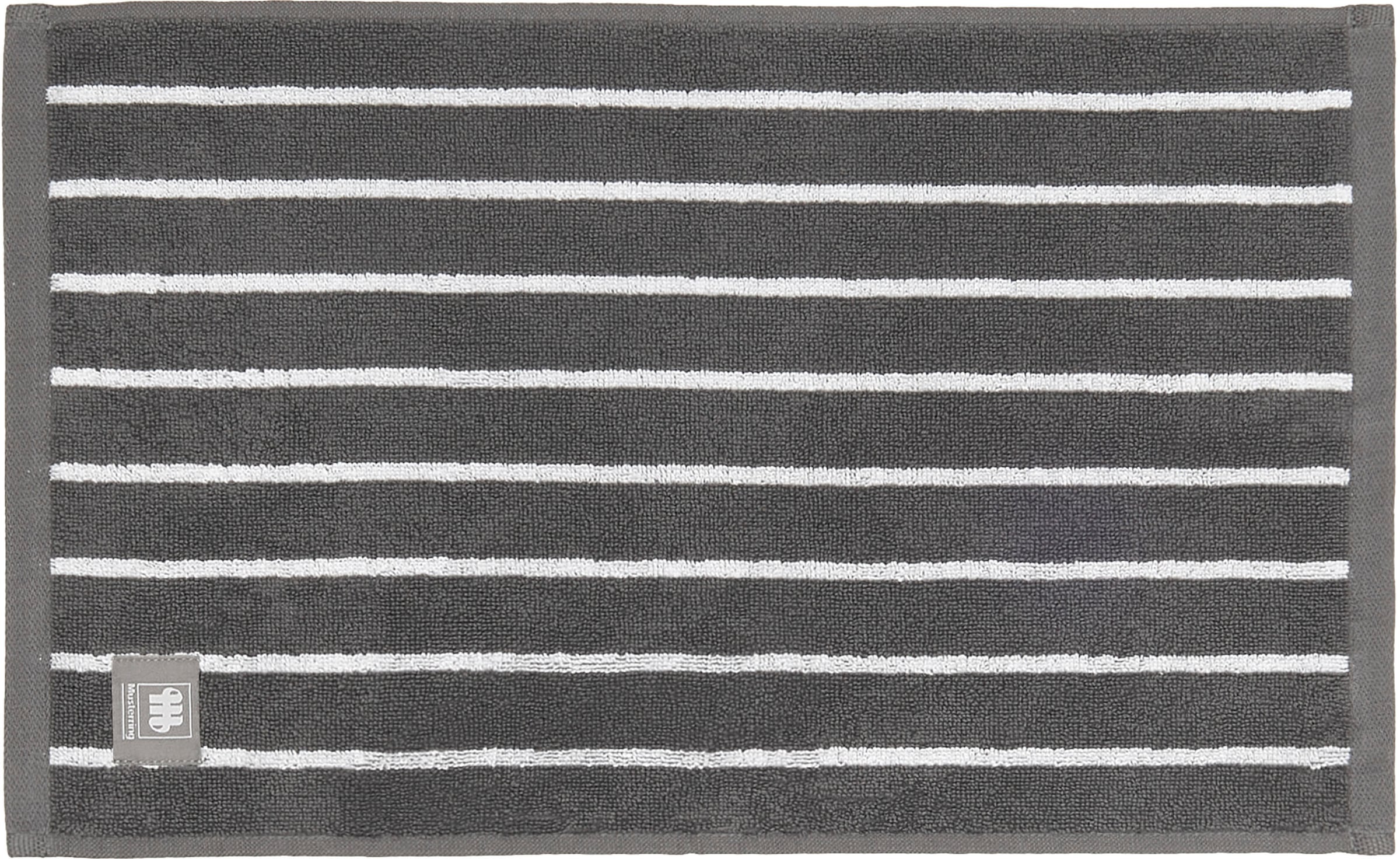 Musterring Gästehandtuch »Needlestripe«, (1 St., Gästehandtuch 30 x 50 cm), hautschmeichelnd, super weich
