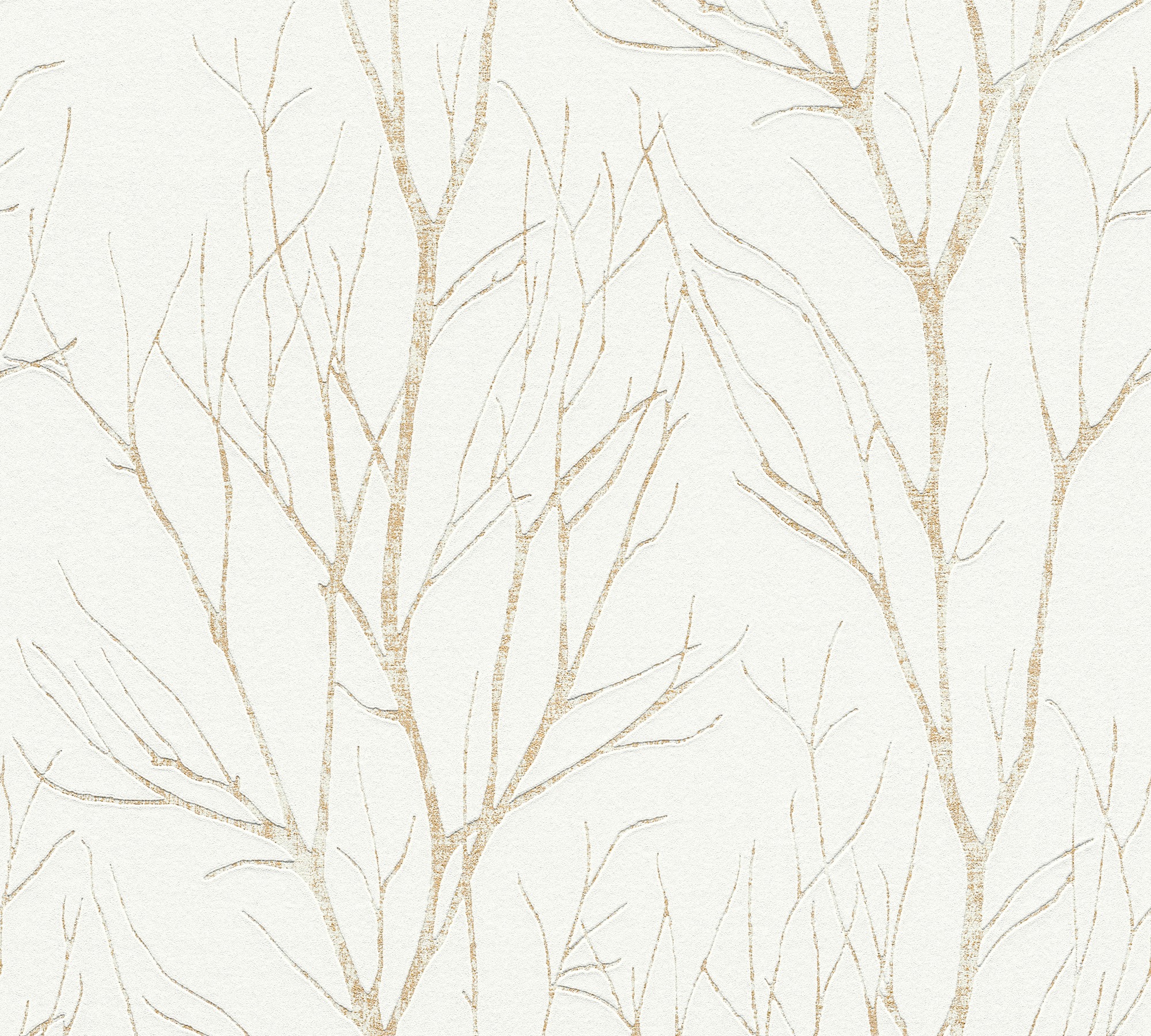A.S. Création Vliestapete »Attractive 2 Tapete Äste«, matt-gemustert-neutral, Waldtapete Äste Baumtapete strukturiert Tapeten Flur Design Wandtapete