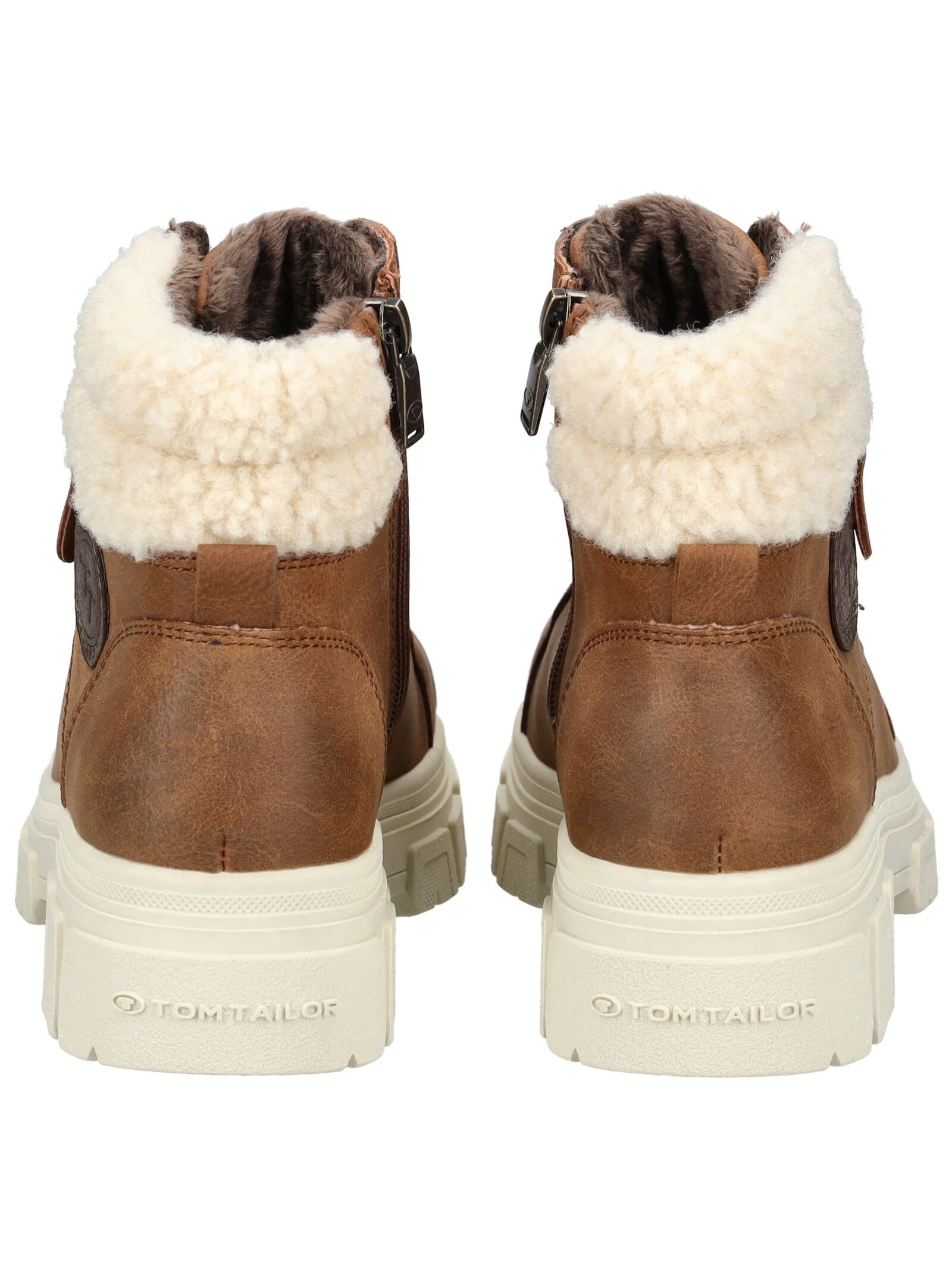 TOM TAILOR Schnürstiefelette »Tom Tailor Stiefelette Lederimitat/Textil«