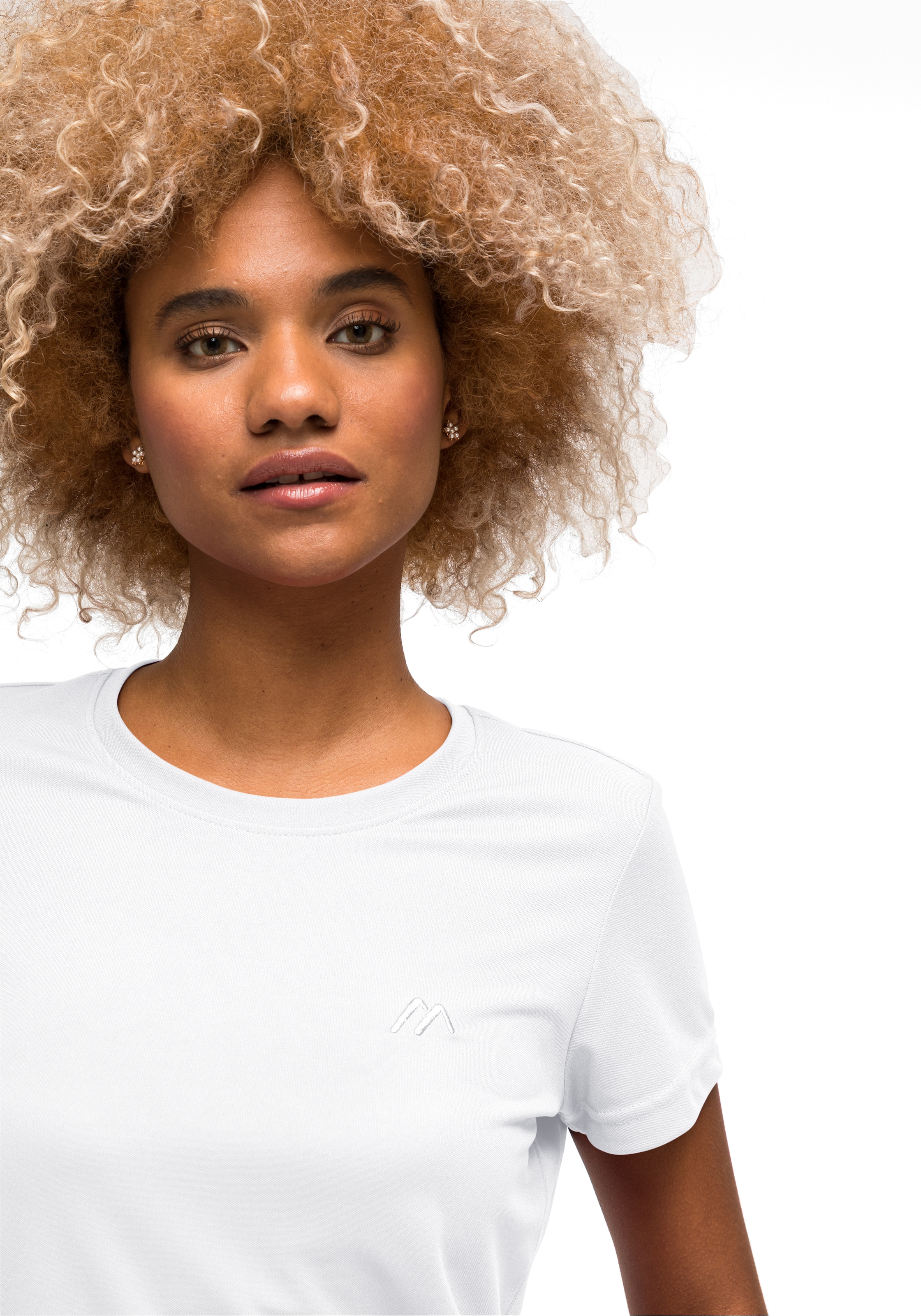 Maier Sports Funktionsshirt »Waltraud«, Damen T-Shirt, schnelltrocknendes Freizeitshirt, Regular Fit