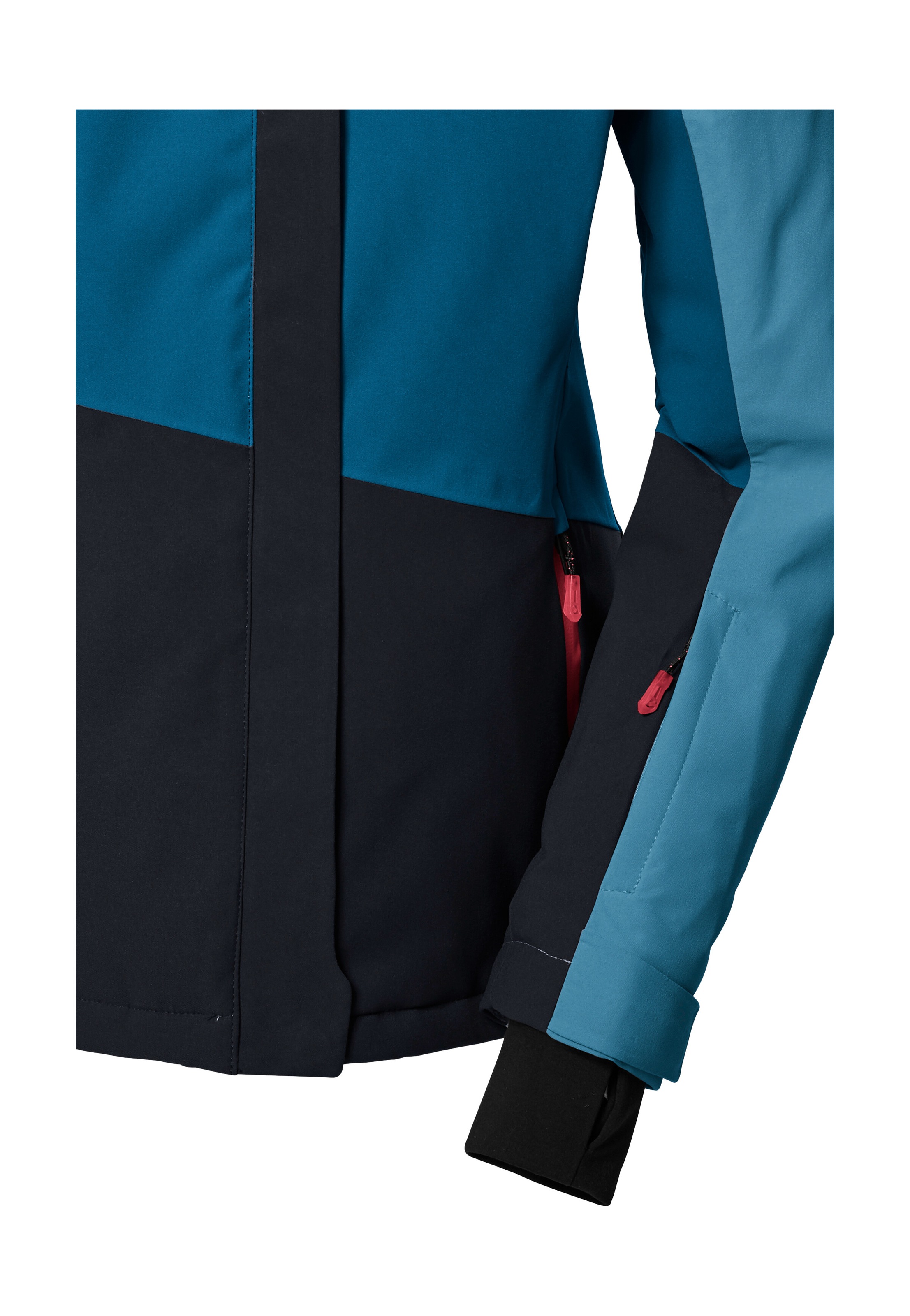 Killtec Skijacke »KSW 67 WMN SKI JCKT«, Damen Skijacke: wasserdicht, atmungsaktiv, abnehmbare Kapuze