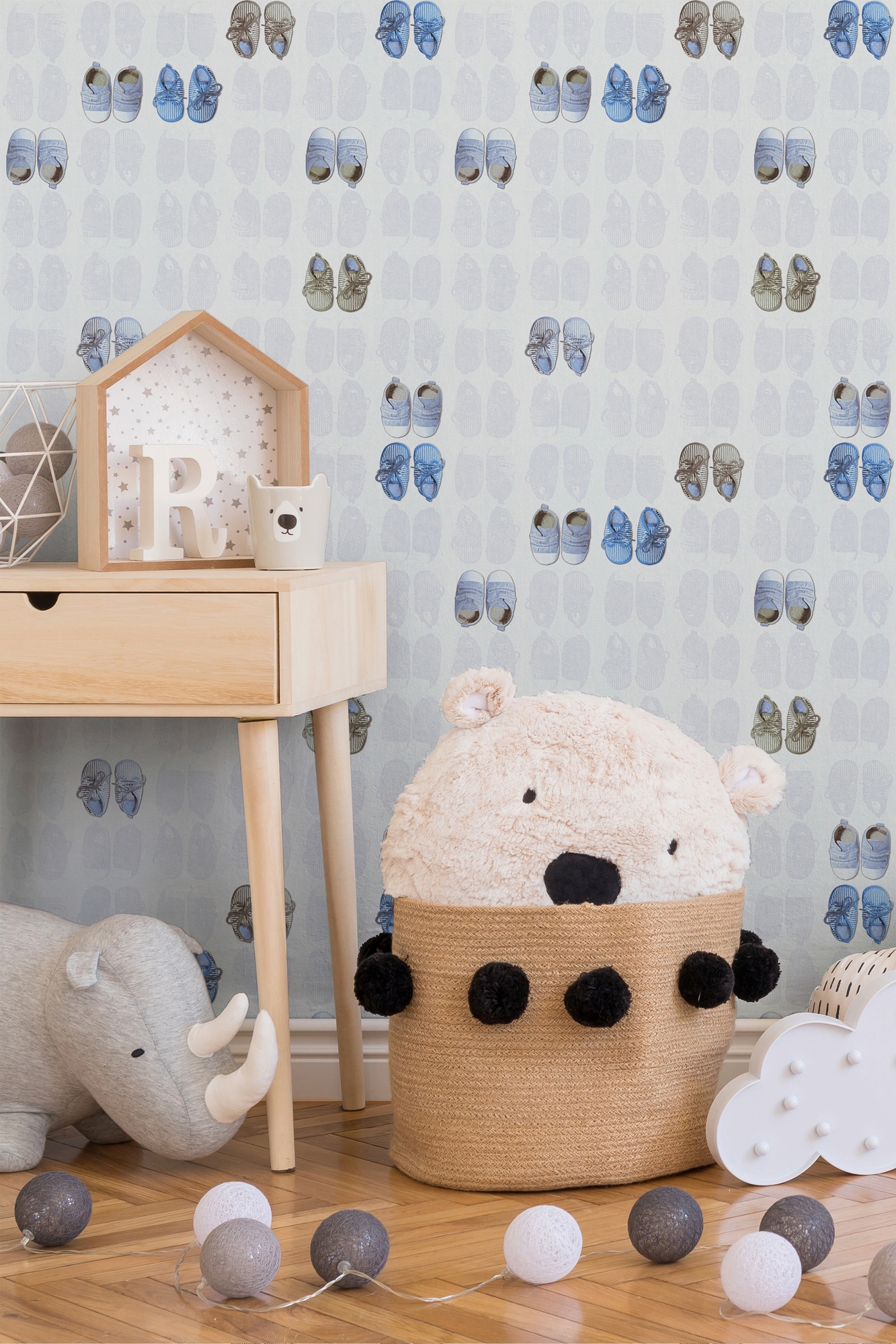 living walls Vliestapete »Little Stars« Motiv | abstrakt | naturalistisch glatt Tapete Kinder Tapeten Kinderzimmer Schlafzimmer modern Flur Design