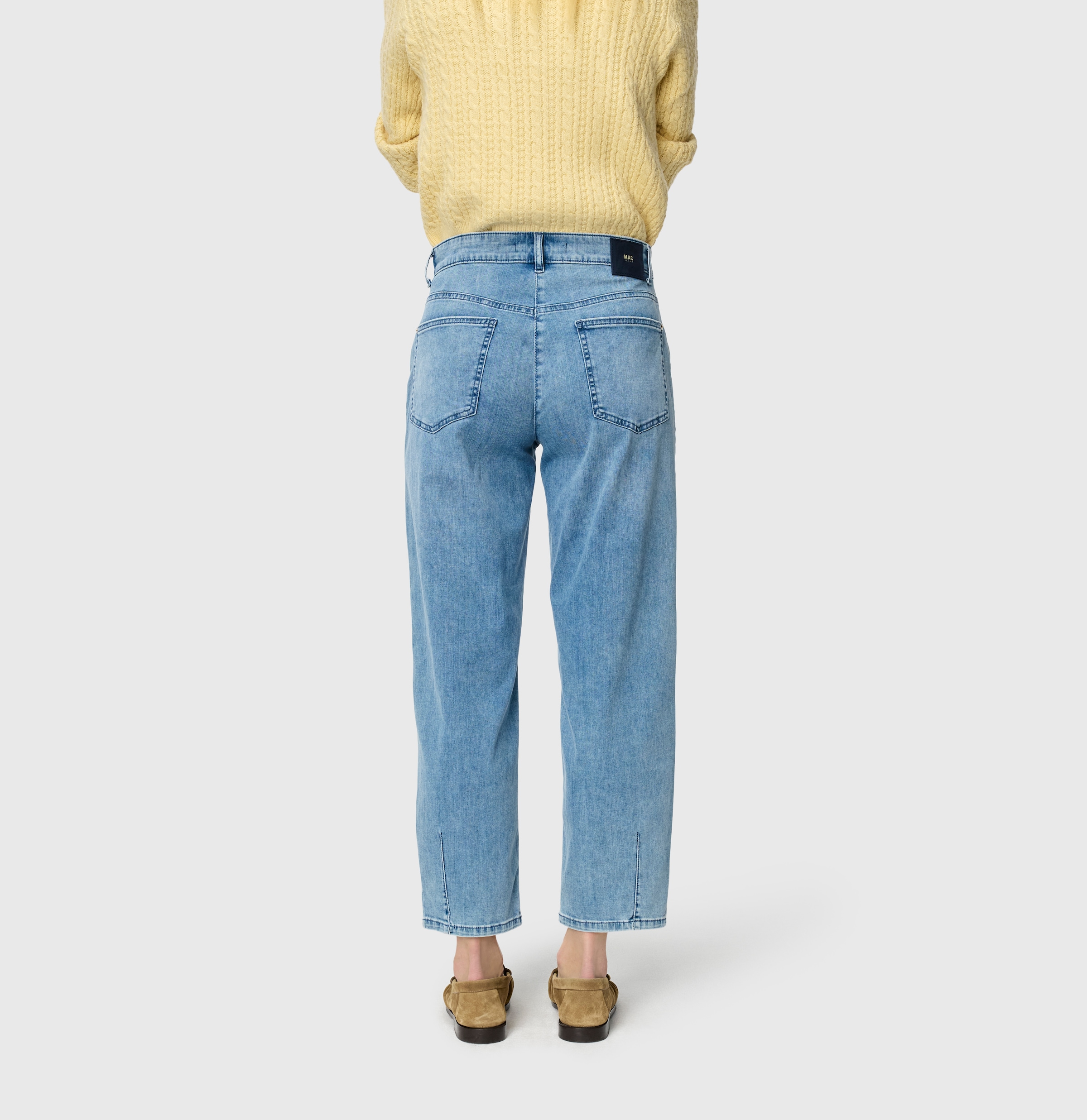 MAC Straight-Jeans mit Taschen