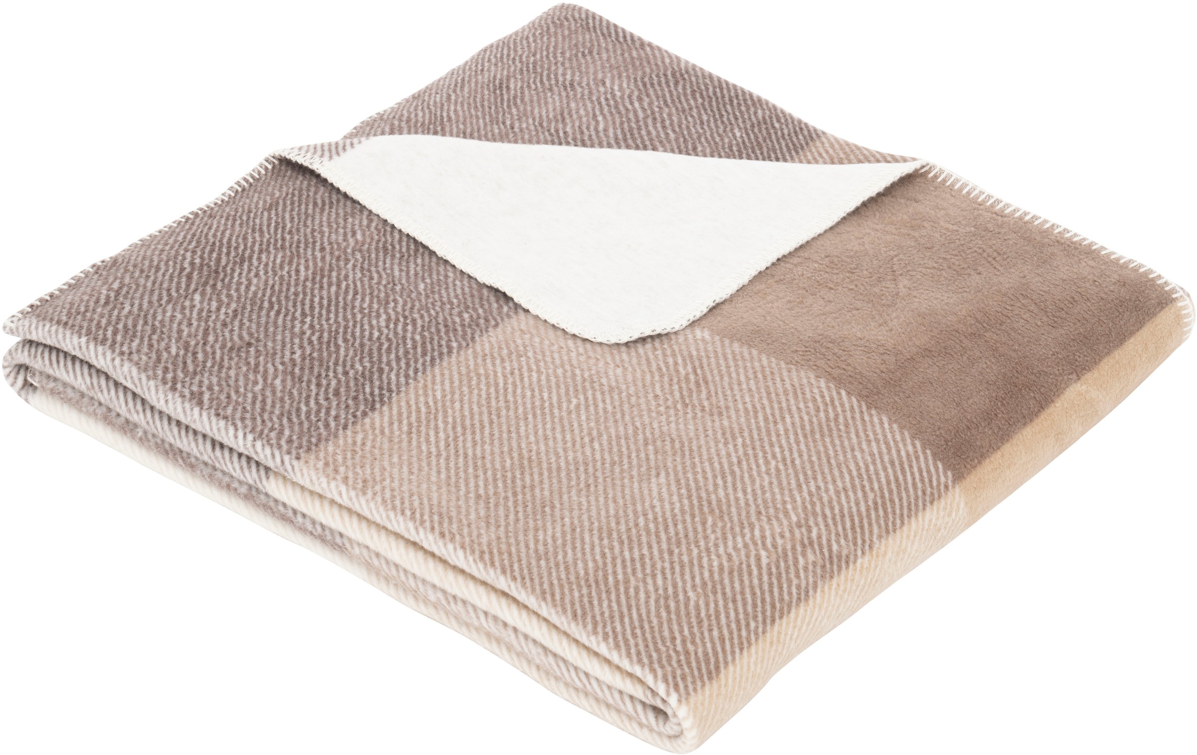 s.Oliver Wohndecke »Jacquard Decke s.Oliver«, im Karo-Design, Kuscheldecke