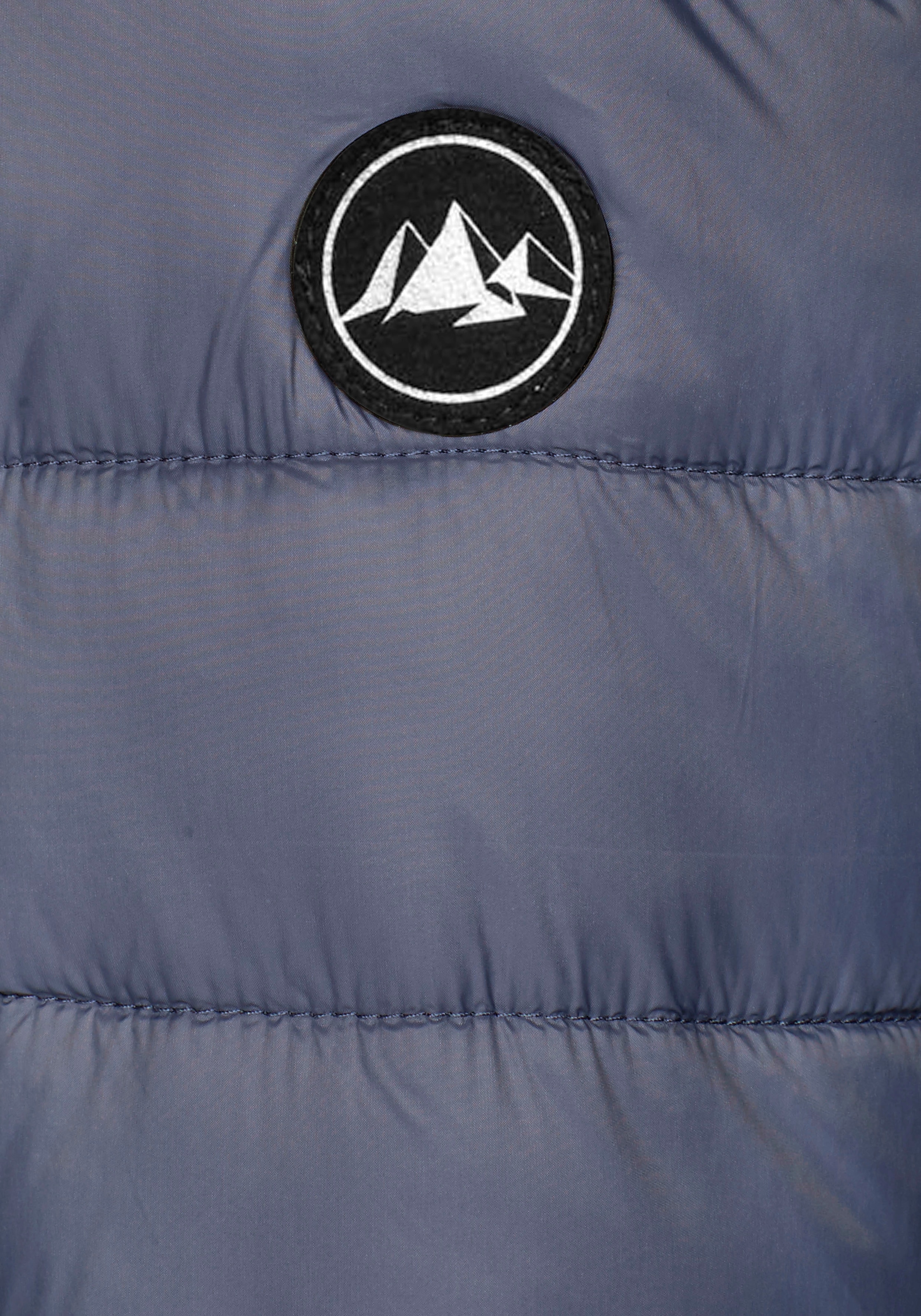 Polarino Steppjacke mit Kapuze Übergangsjacke für kühle Tage,  aus leichtem Webmaterial