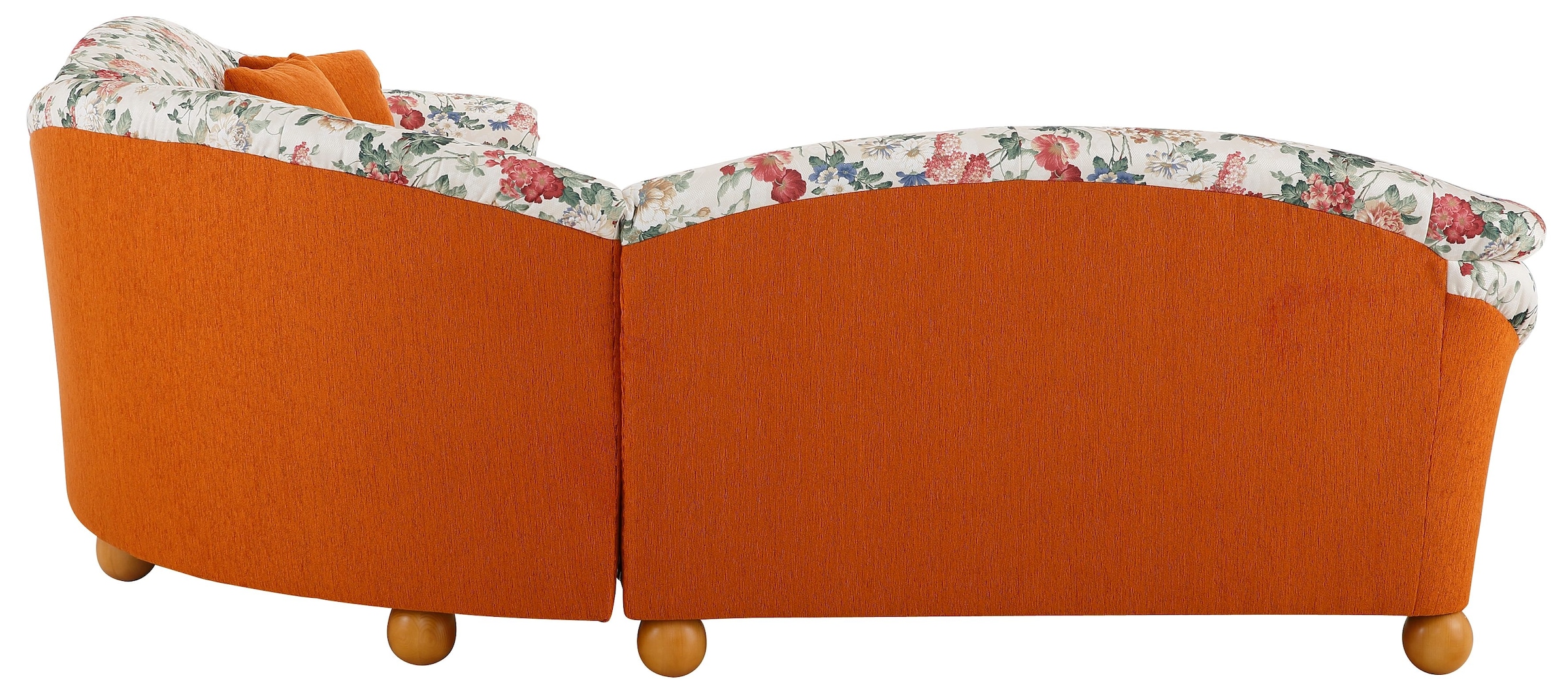 Home affaire Ecksofa »Milano, bequem mit Federkern, B/T/H 233/233/83cm, Landhausstil, L-Form« gleichschenklig