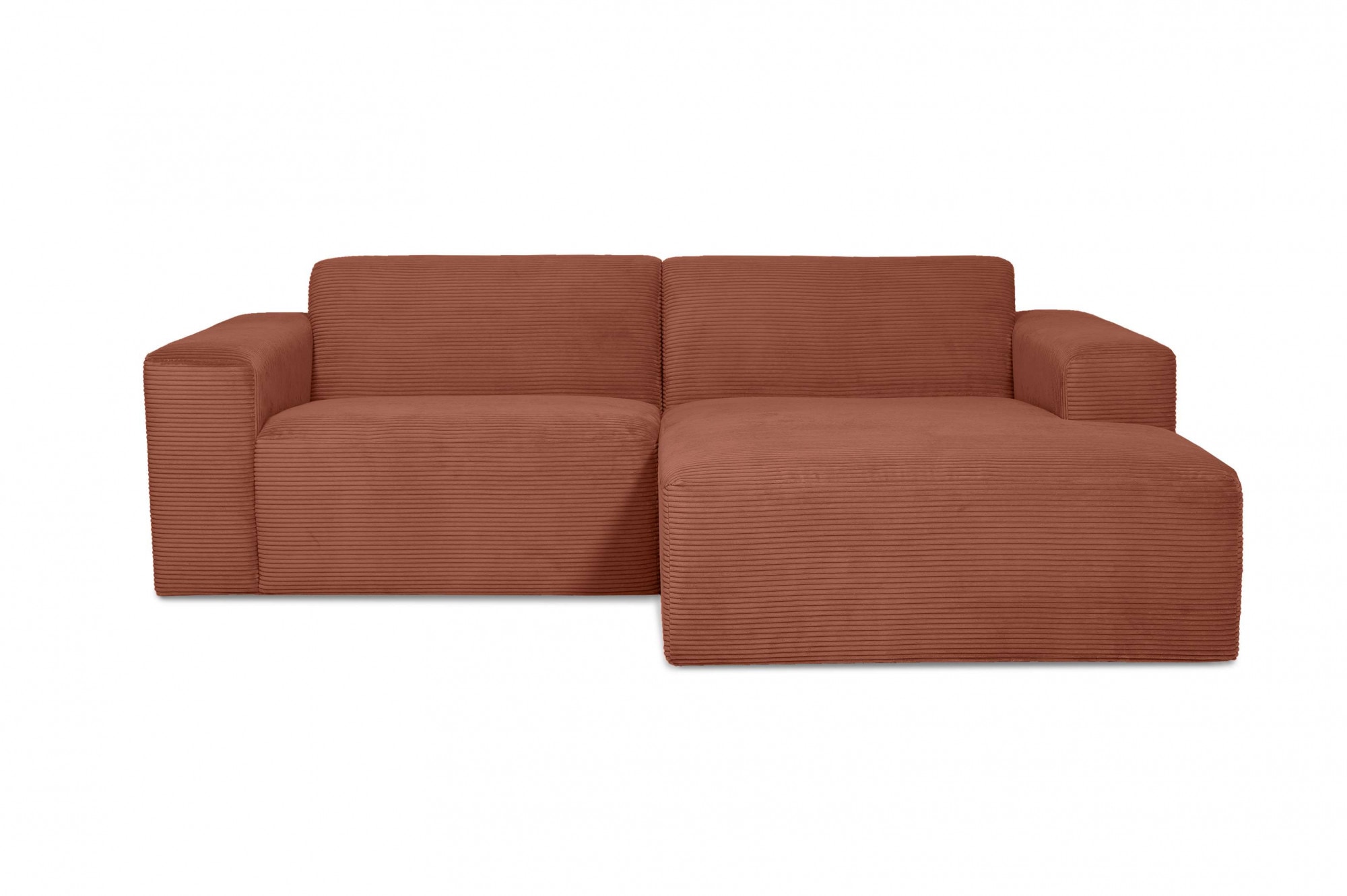 INOSIGN Ecksofa »Koa,228cm, L-Form, Modulsofa, Webstoff, Cord«, Designsofa, weicher Lounge-Sitzkomfort, Welleunterfederung, bodentief