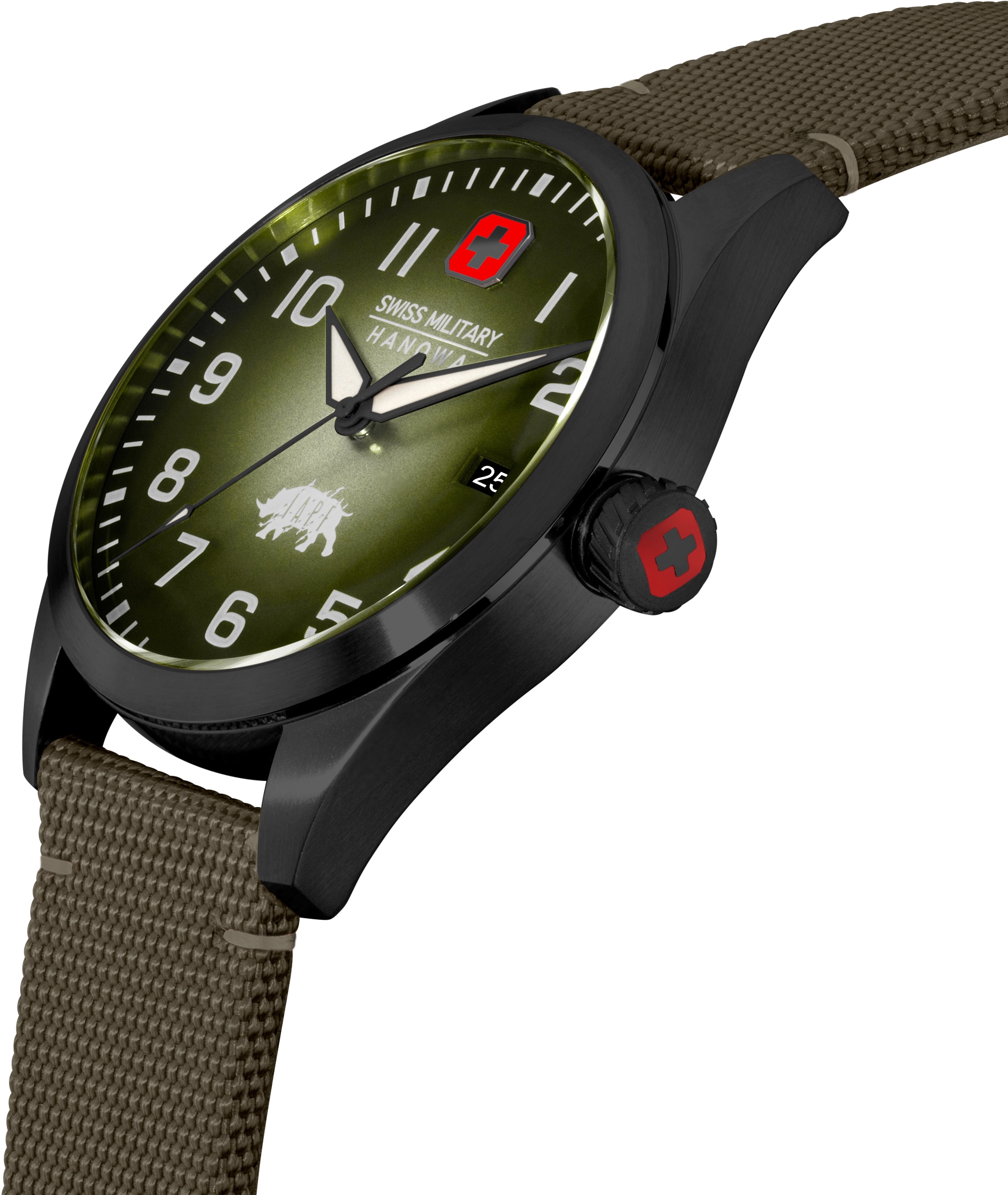 Schweizer Swiss Military Uhr Hanowa »BUSHMASTER SMWGN2102330«