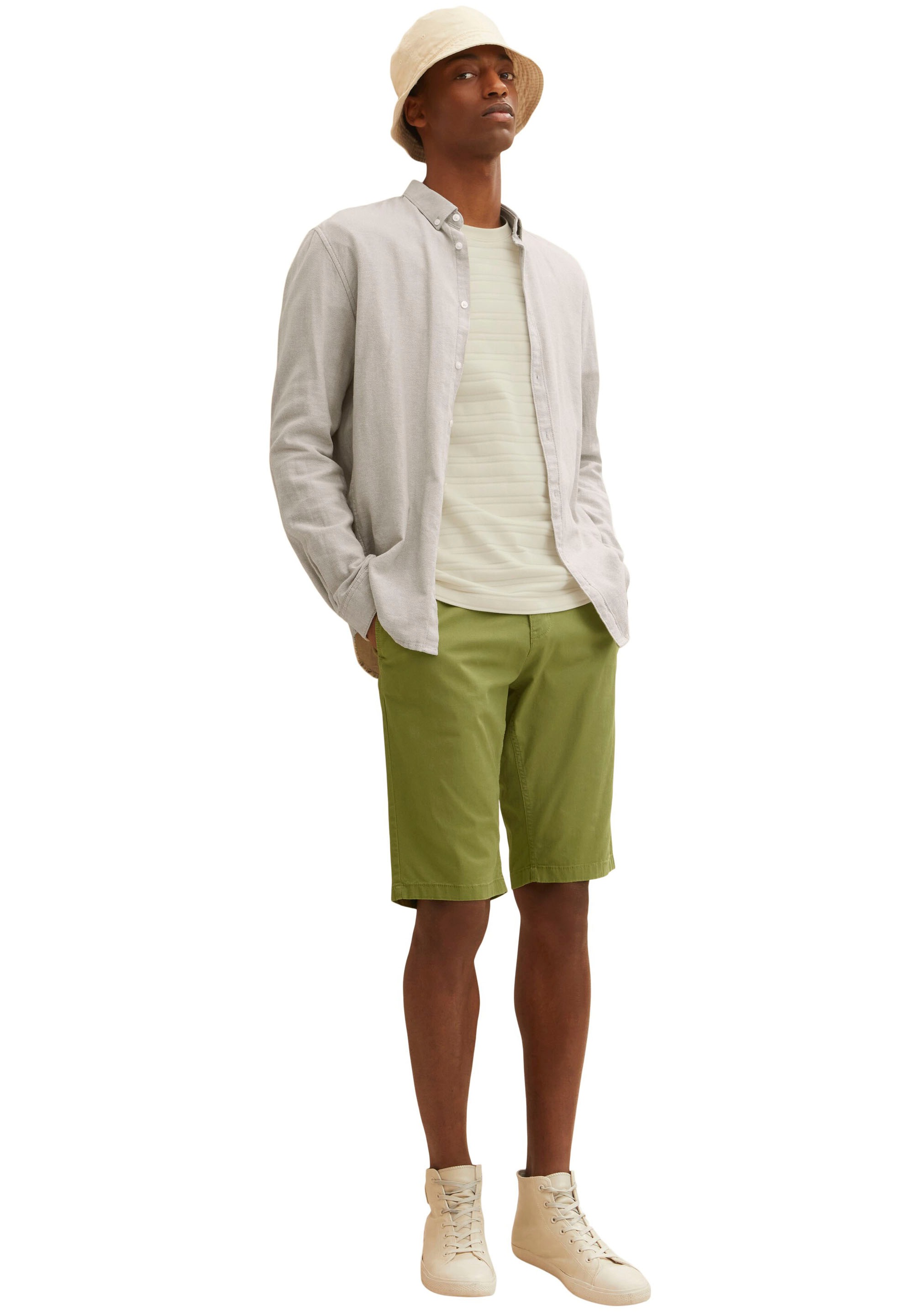 7. Bild von TOM TAILOR Chinoshorts, im Basic-Look