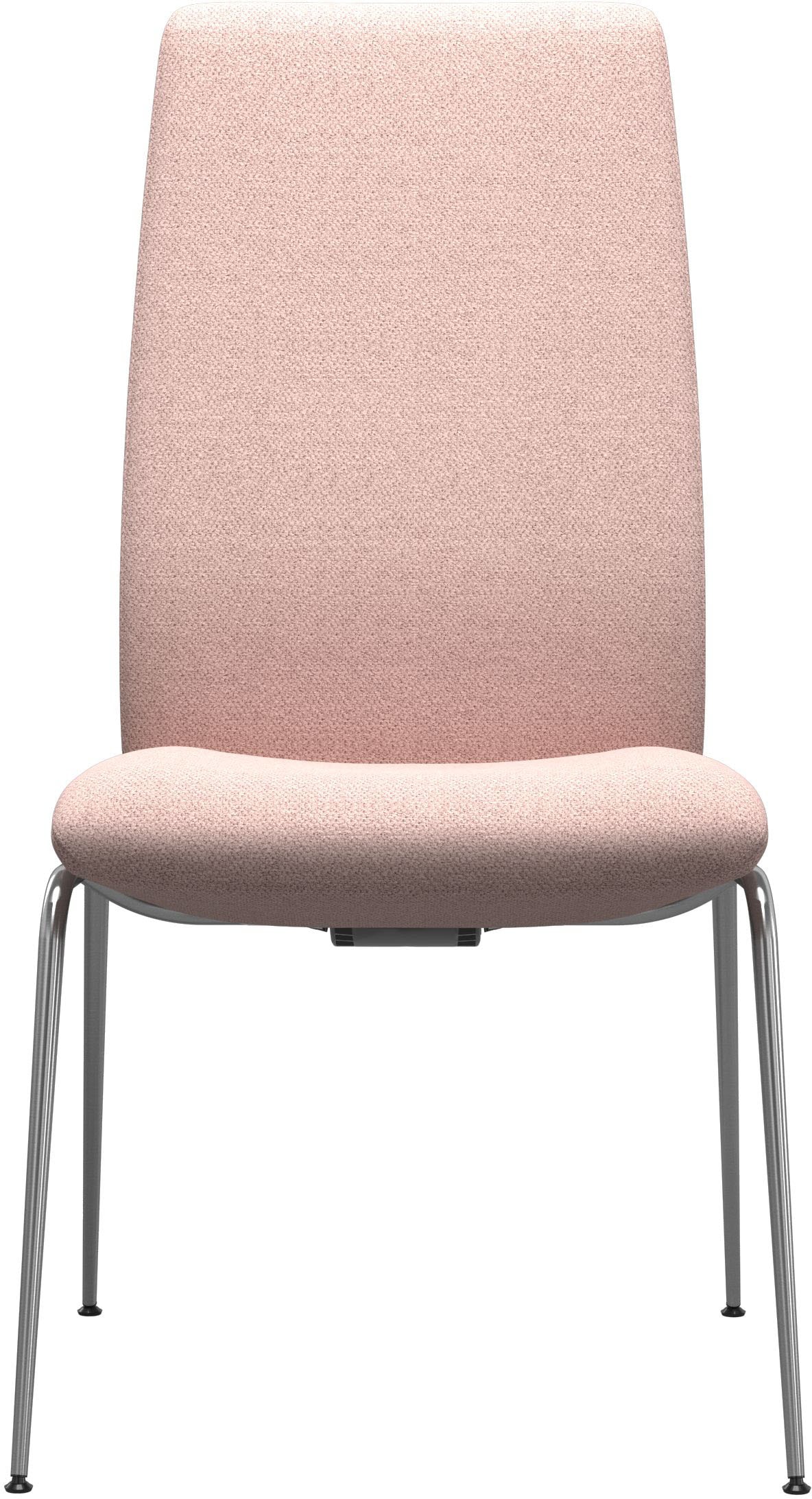 Stressless® Polsterstuhl »Laurel«, ROHLEDER Stoff Q2 FARON, High Back, Größe L, mit Beinen aus Stahl in Chrom matt