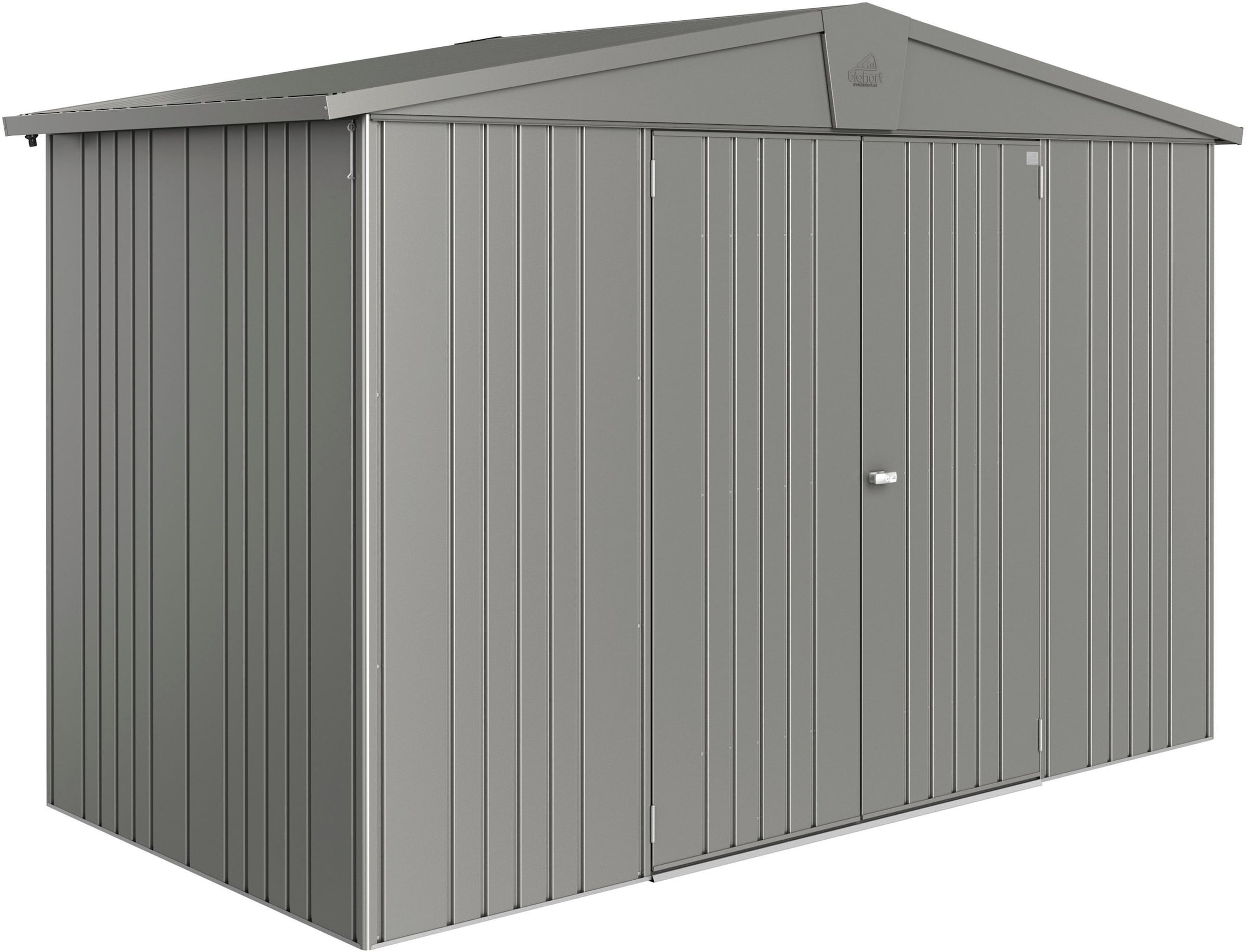 Biohort Gerätehaus »Europa Gr. 4A, verschiedene Farben« Qualitäts-Geräteschuppen aus Metall