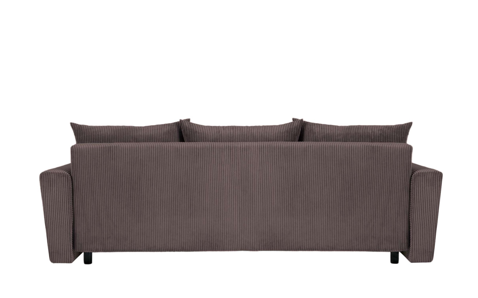 INOSIGN 3-Sitzer »MAGHERA Schlafsofa mit Bettkasten, in hochwertiger Verarbeitung«, mit Wellenunterfederung, Cord und Struktur-Bezug, B/H/T 230/92,5/79 cm