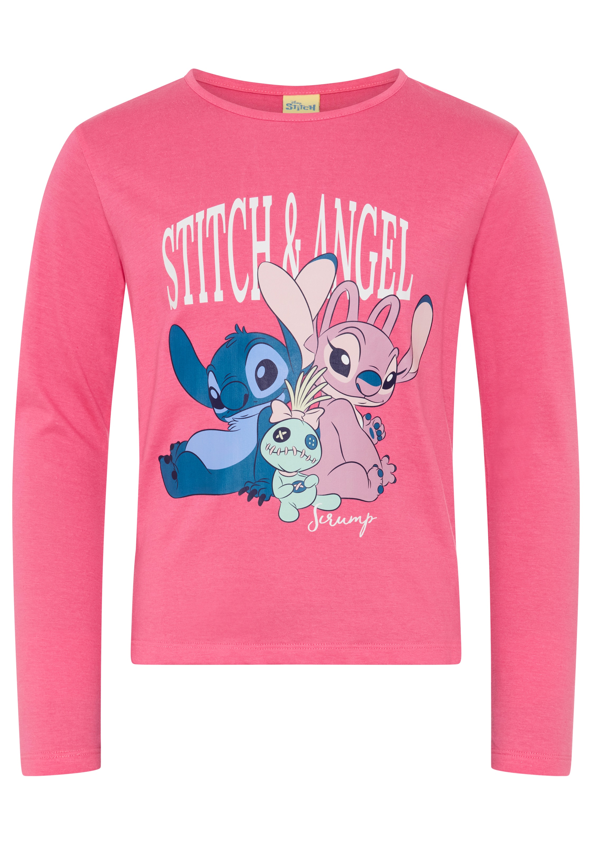 KIDSWORLD Langarmshirt »STITCH Shirt, Disney« Disney-Shirt, langarm, Basic-Passform, bedruckt