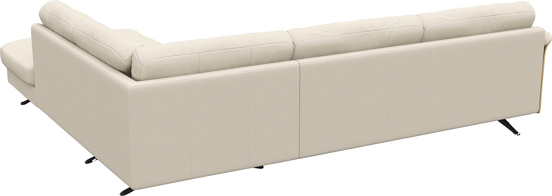FLEXLUX Ecksofa »Glow bequem und komfortabel durch hochwertigen Sitzaufbau, L-Form«, Skandinavisches Design, In hochwertiger Verarbeitung