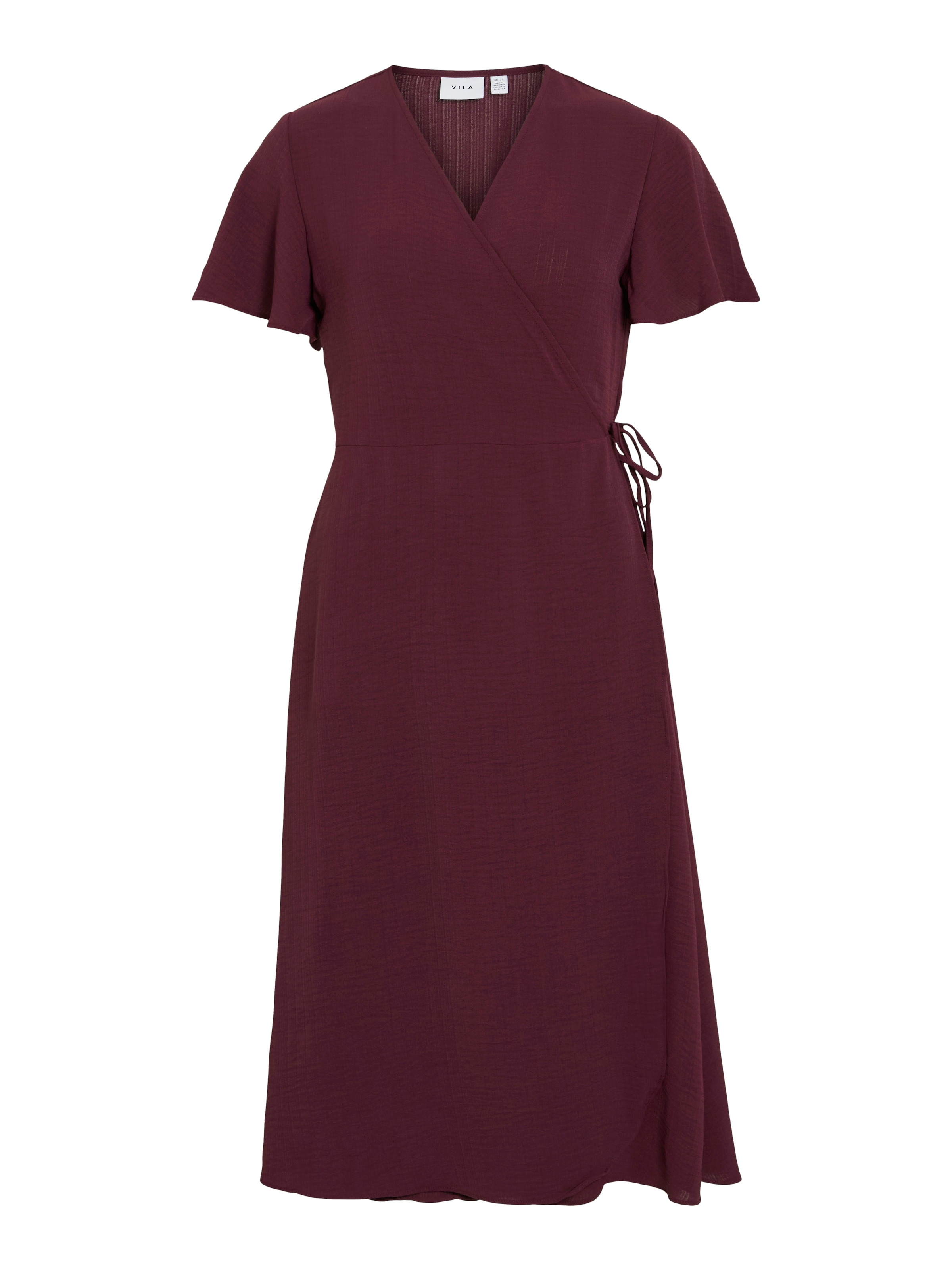 Vila Wickelkleid »VILOVIE S/S WRAP MIDI DRESS - NOOS«