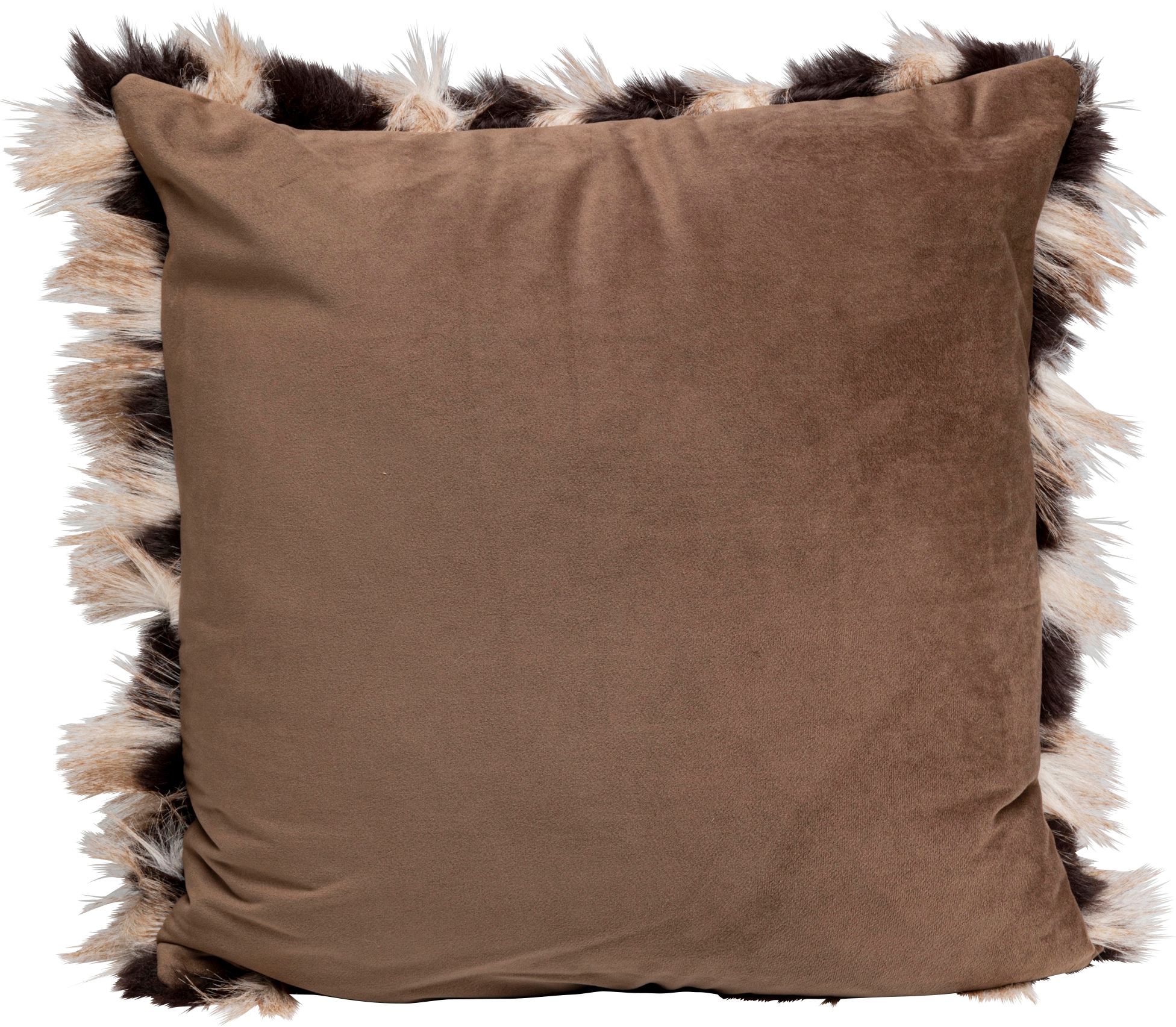 Kare Design Dekokissen »Glammer, Kissenhülle mit Füllung, 45x45 cm« stützt Kopf und Nacken angenehm und sorgt für erholsamen Schlaf