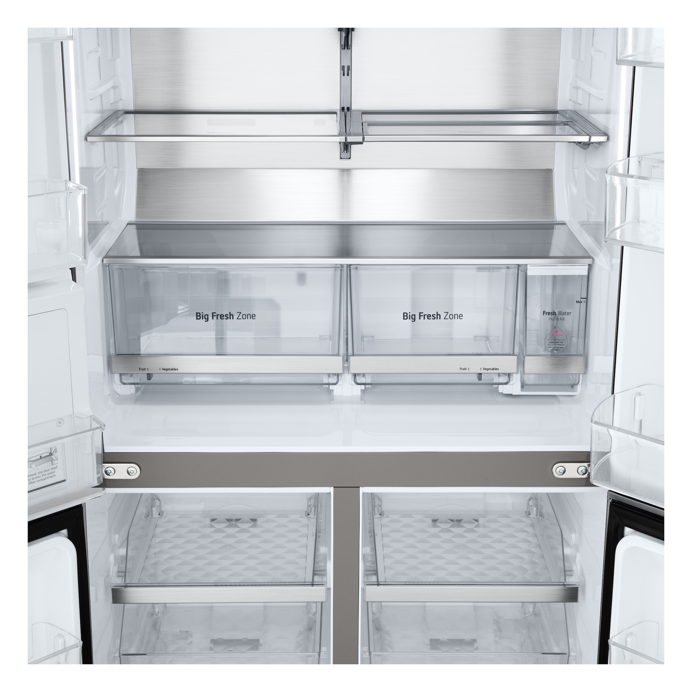 LG Multi Door InstaView® Multi-Door GMG961MBKE