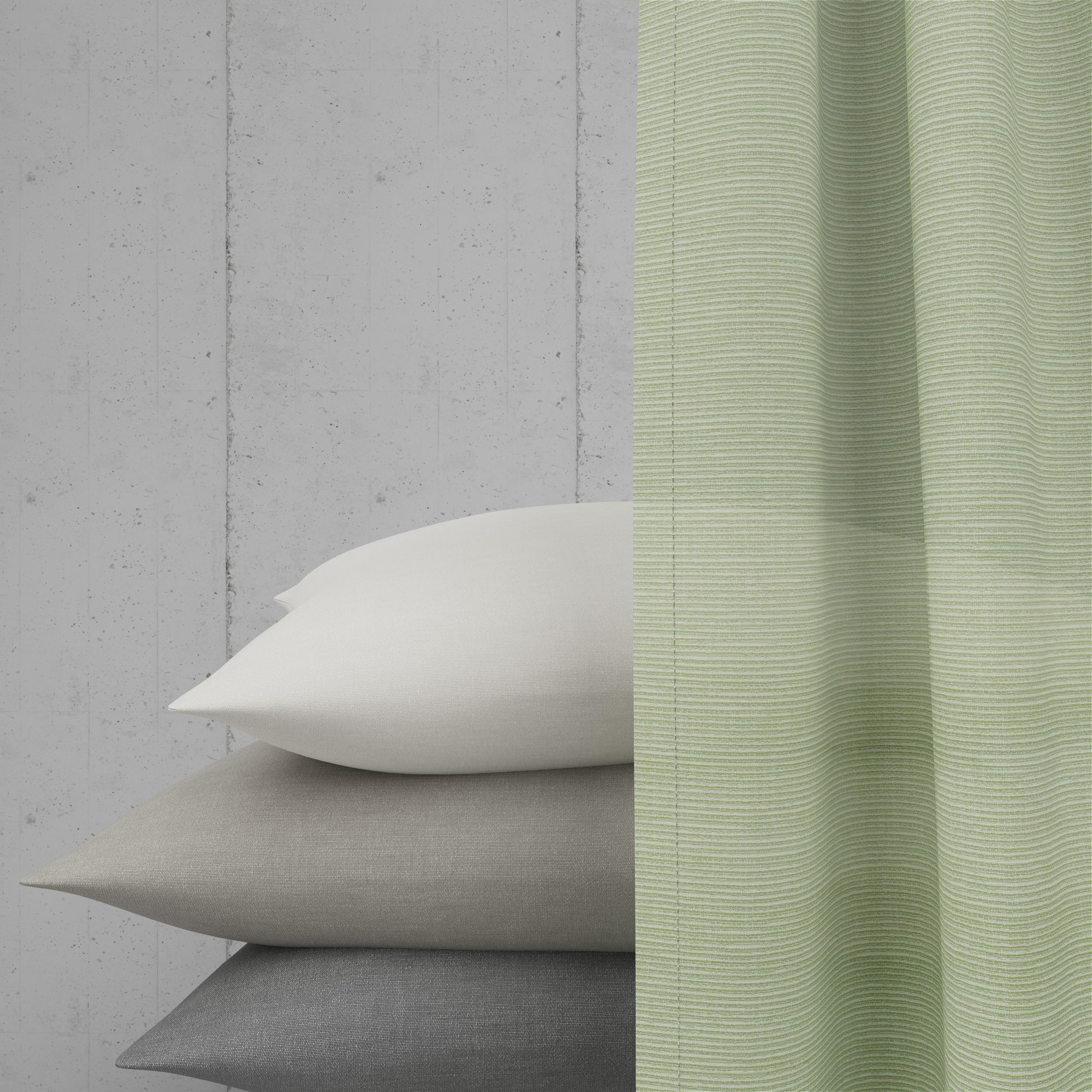 Neutex for you! Vorhang »ALLEY-ECO« Multifunktionsband 1 Stk. tlg. Halbtransparentes Streifendesign