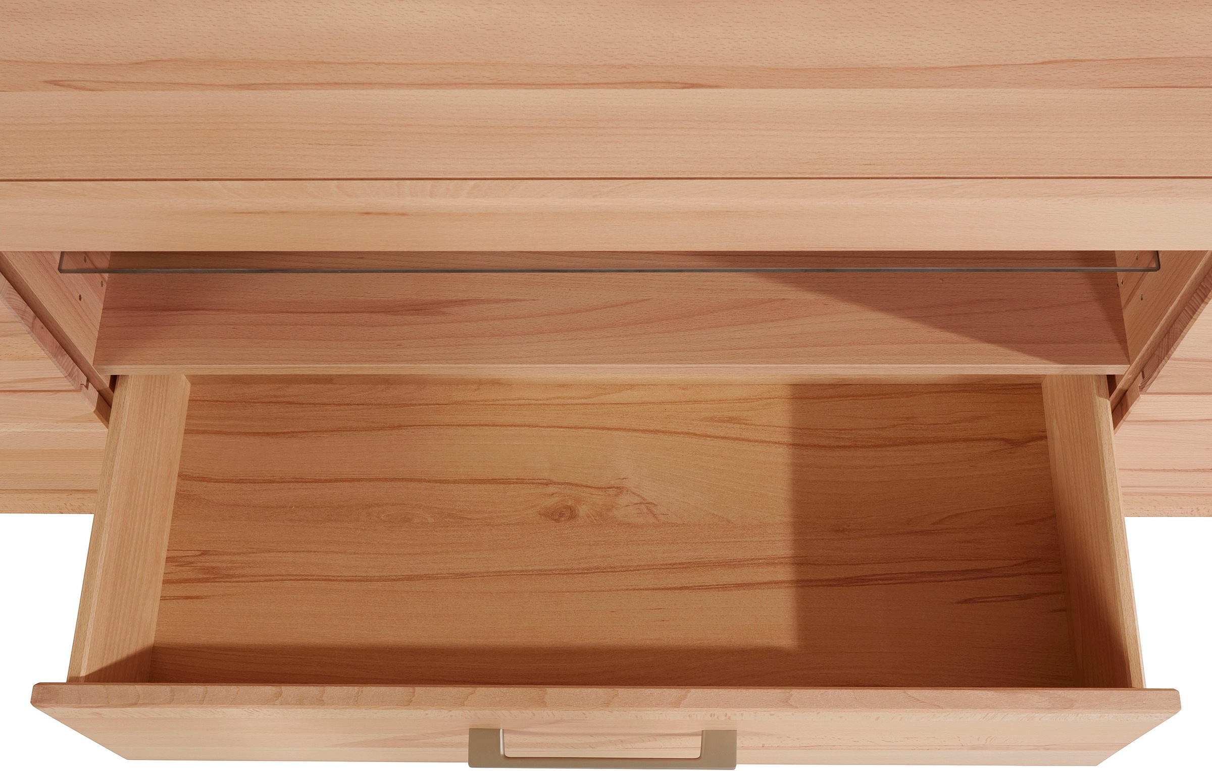 VOGL Möbelfabrik Lowboard »1237«, Massivholzfront, Breite ca. 171 cm, mit Softclose Funktion