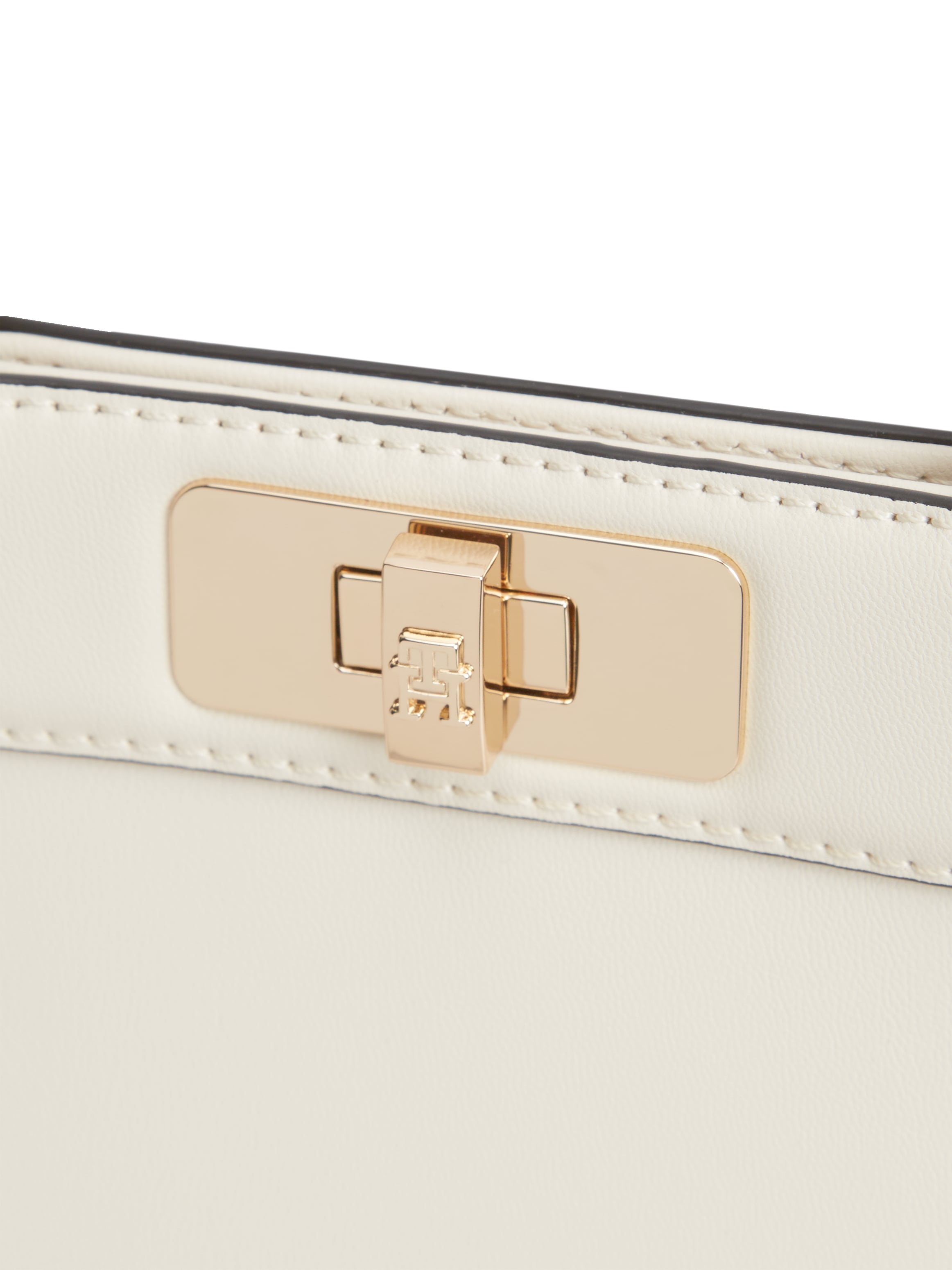 Tommy Hilfiger Henkeltasche »TH MODERN MINI SATCHEL« Damen Handtasche, Umhängetasche Schultertasche mit Piping