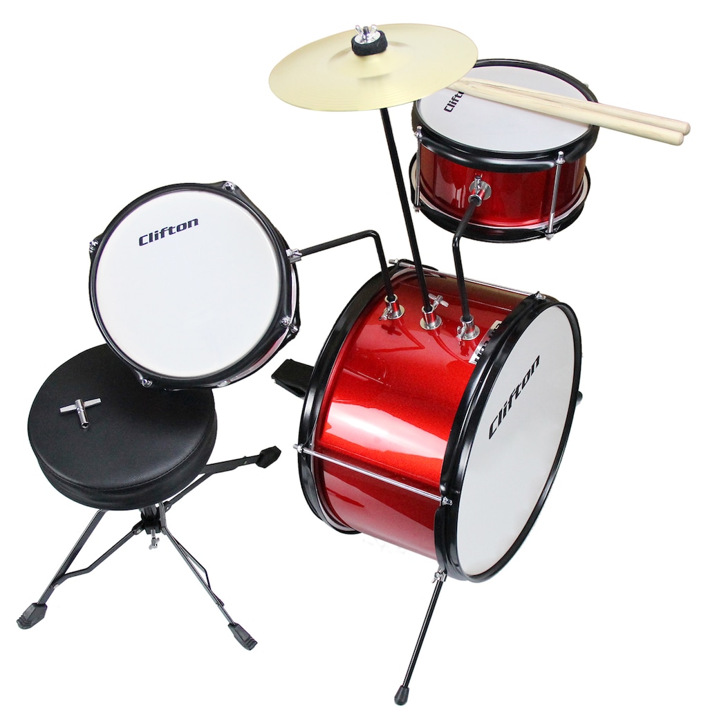 Clifton Kinderschlagzeug »Junior Drum, rot«