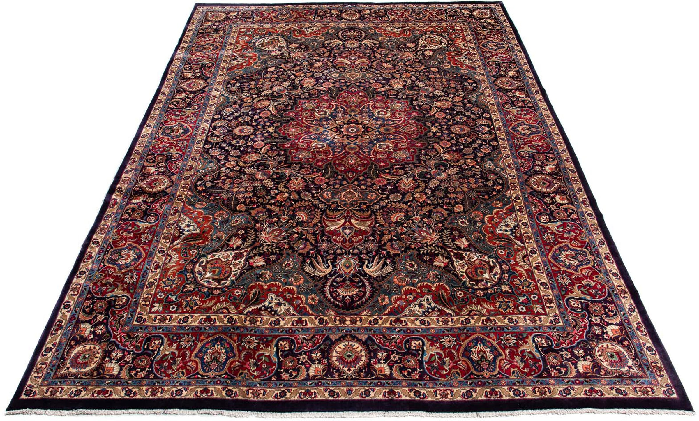 morgenland Orientteppich »Perser - Classic - 487 x 350 cm - dunkelblau«, re günstig online kaufen