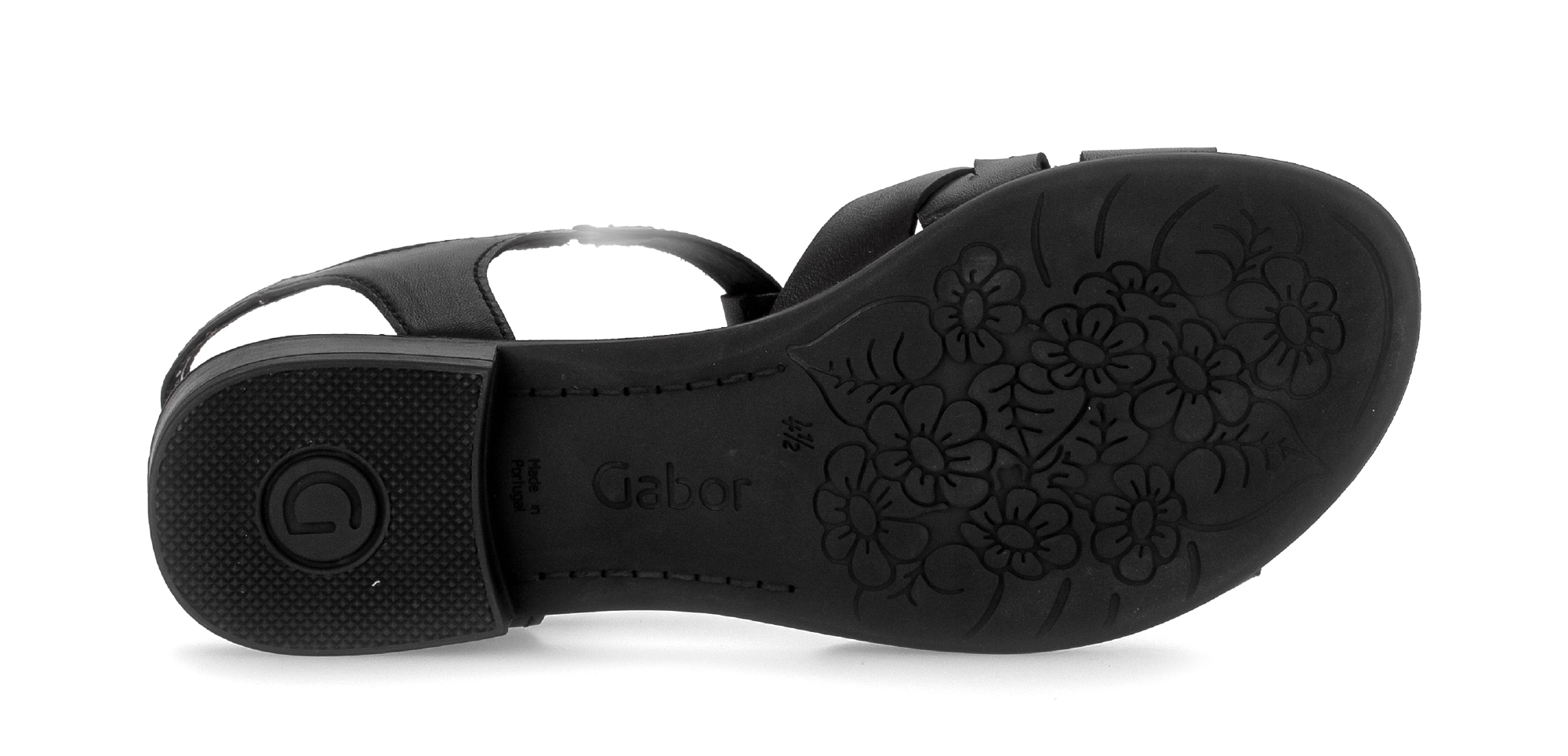 Gabor Riemchensandale »Rhodos«  Blockabsatz, Sandalette mit verstellbarem Riemchen, G-Weite