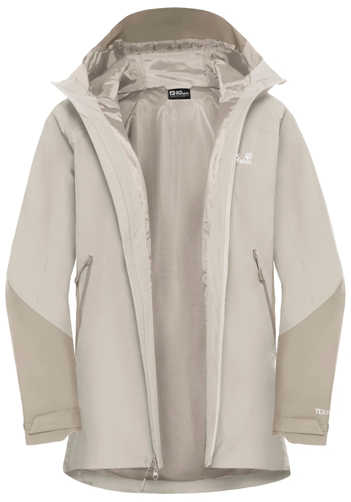 Jack Wolfskin Funktionsjacke »UNBOUND ADVENTURE 2L JKT W« mit Kapuze