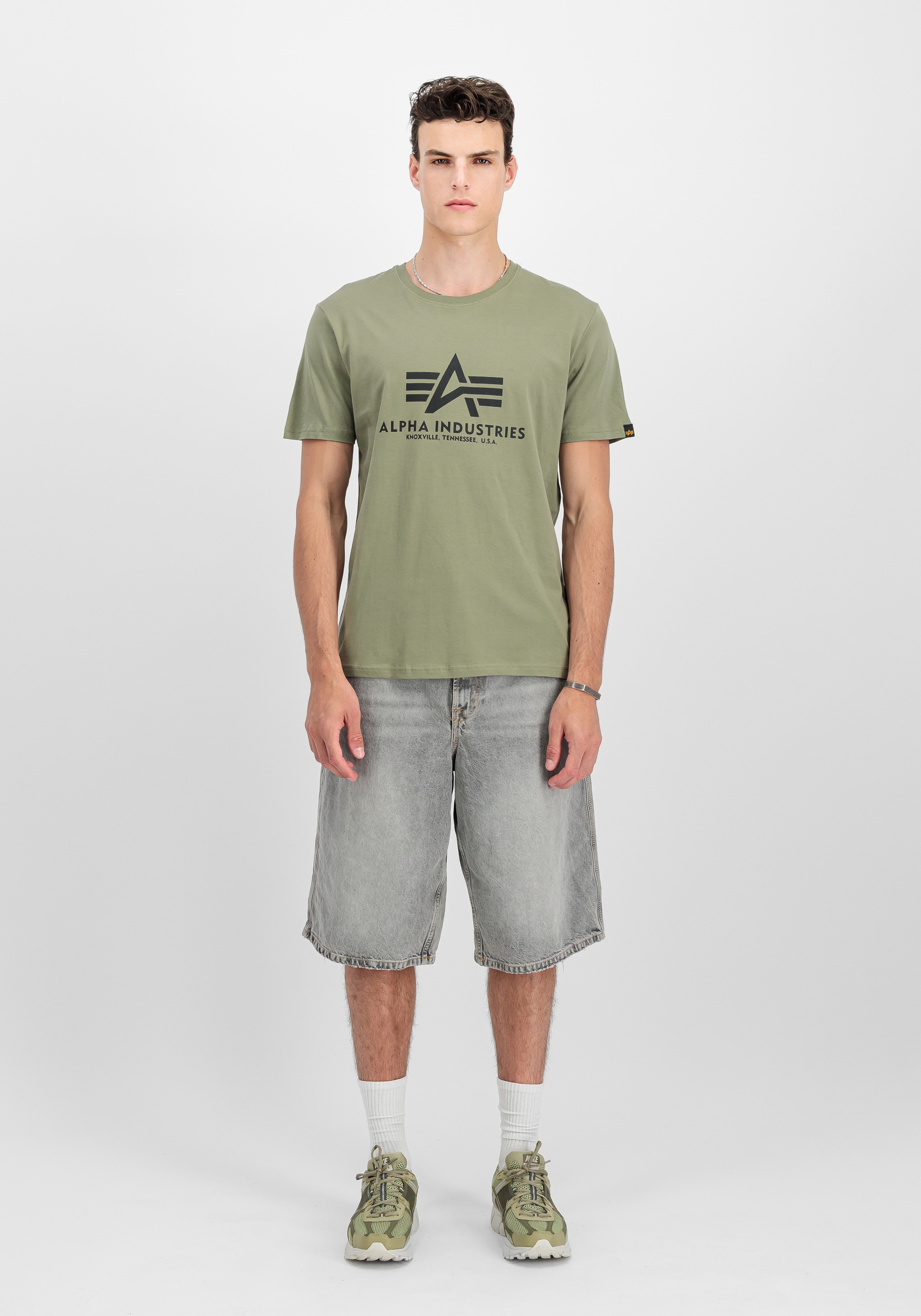 Alpha Industries T-Shirt »Alpha Industries Men - T-Shirts Basic T-Shirt BL«