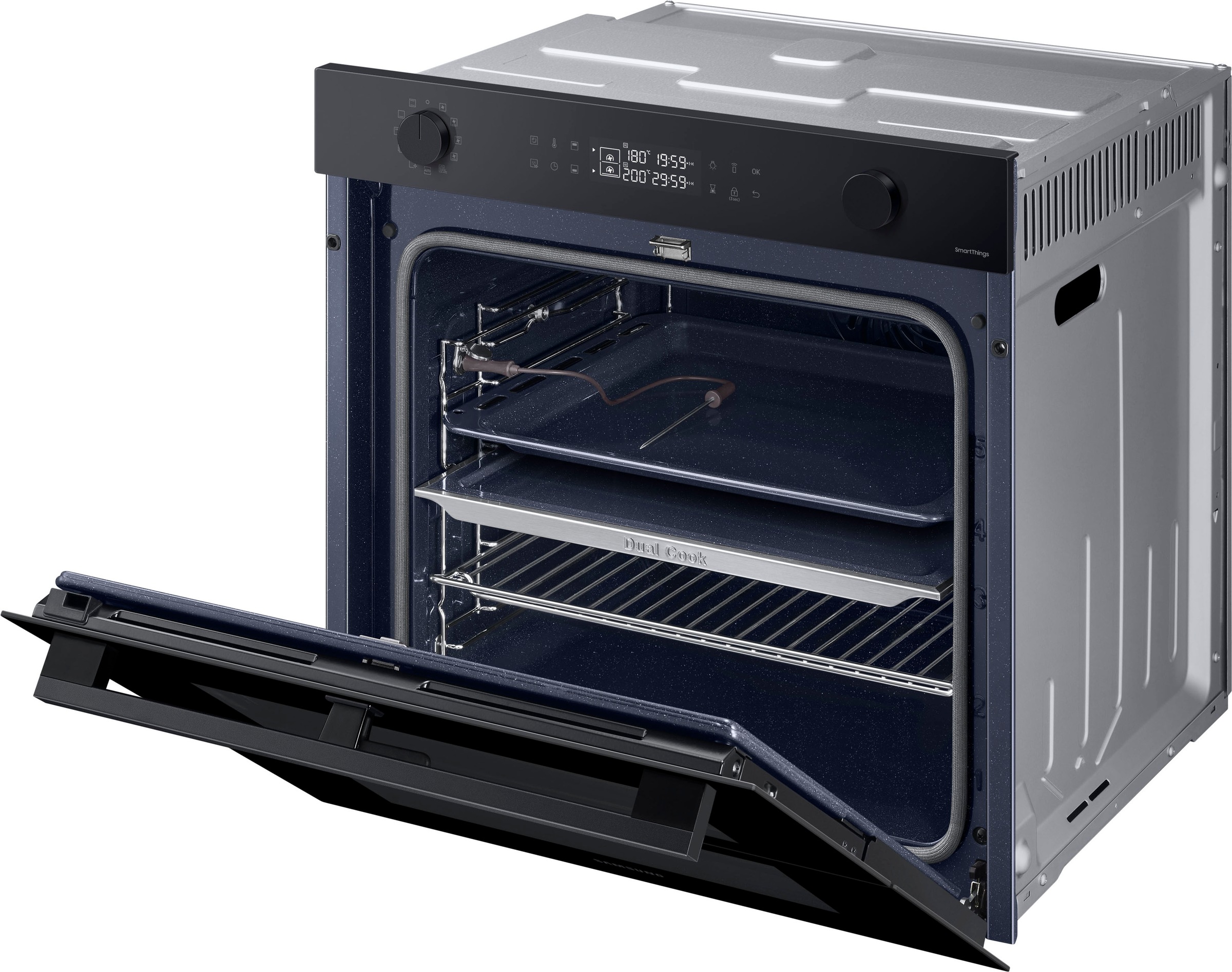 7. Bild von Samsung Einbaubackofen »NV7B45502AK«, Serie 4, NV7B45502AK, Pyrolyse-Selbstreinigung